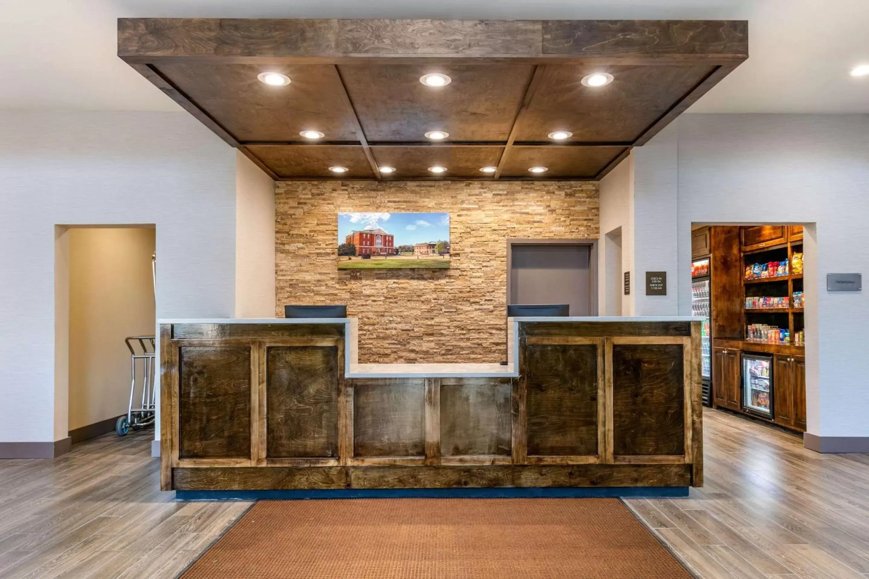 Lobby or reception in Comfort Suites