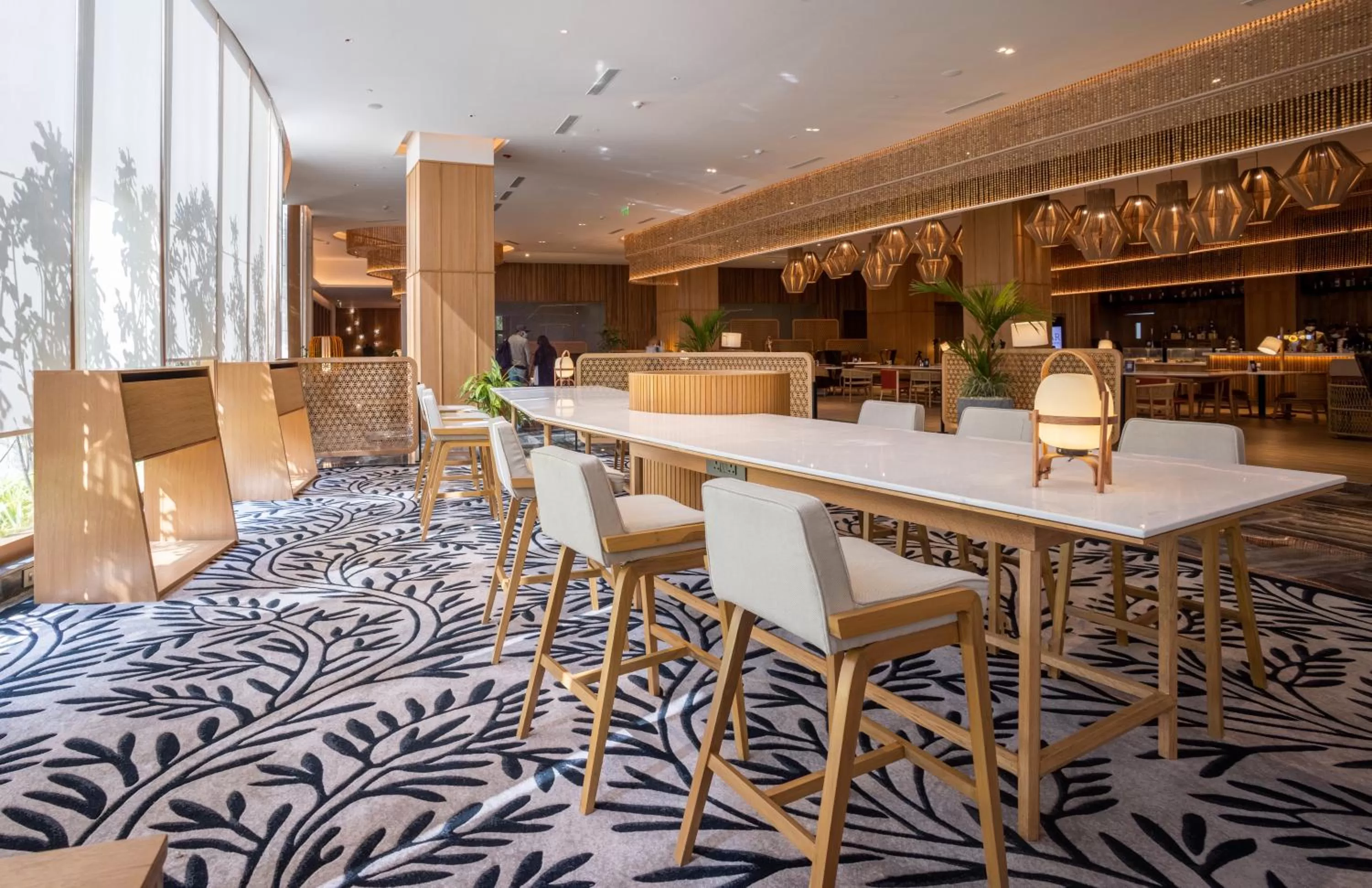 Lobby or reception in Novotel Hyderabad Airport