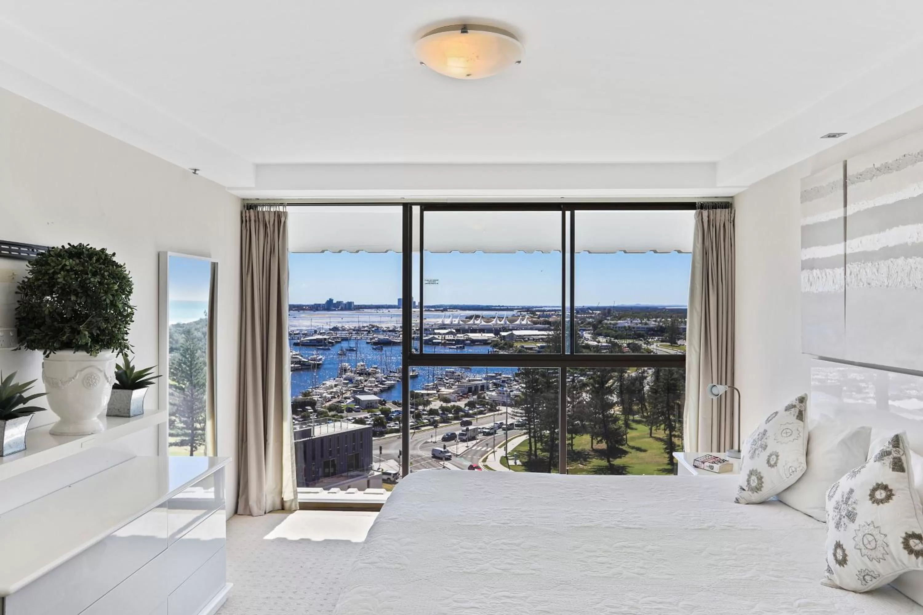 Bedroom in De Ville Apartments