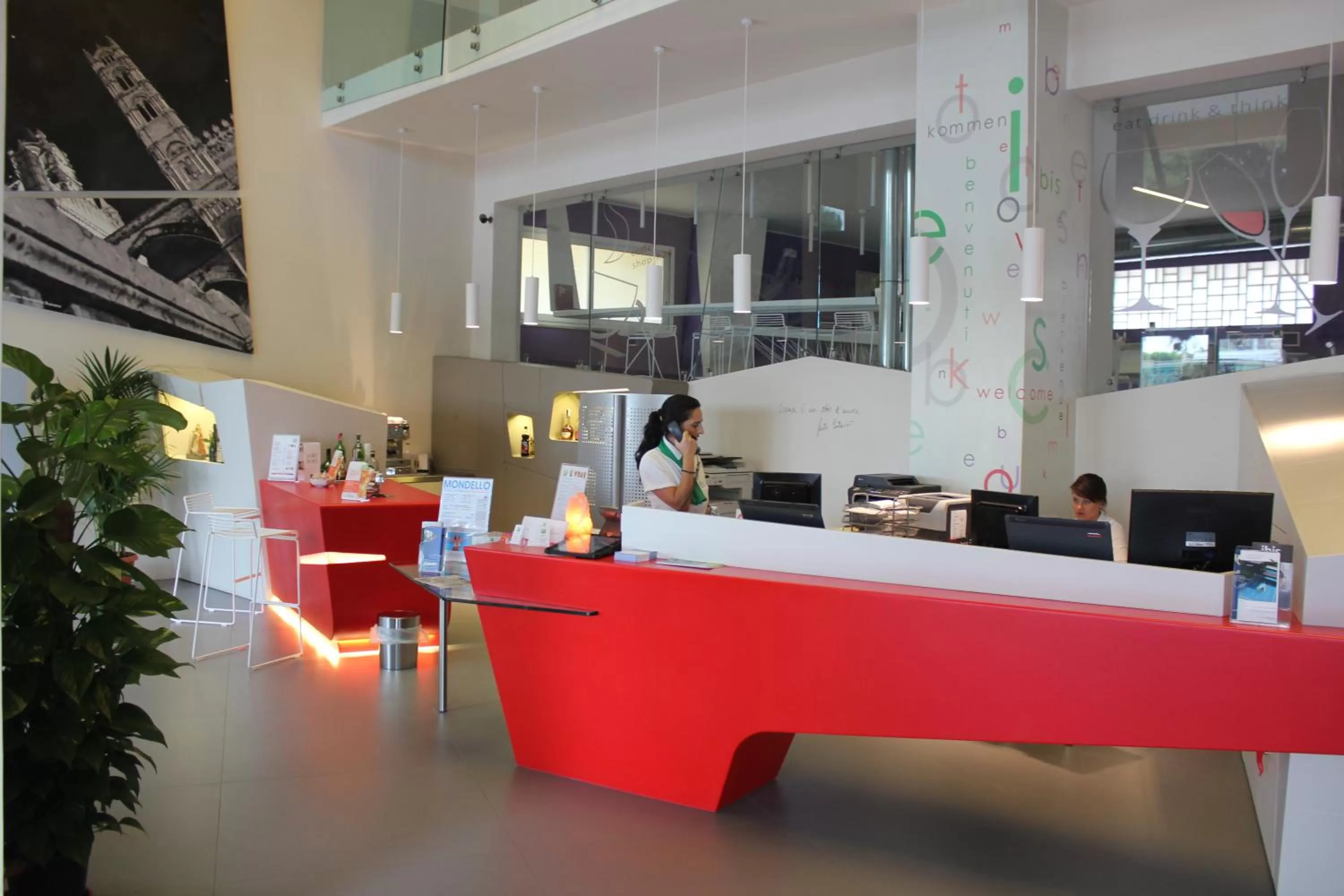 Lobby or reception in President Hotel Palermo