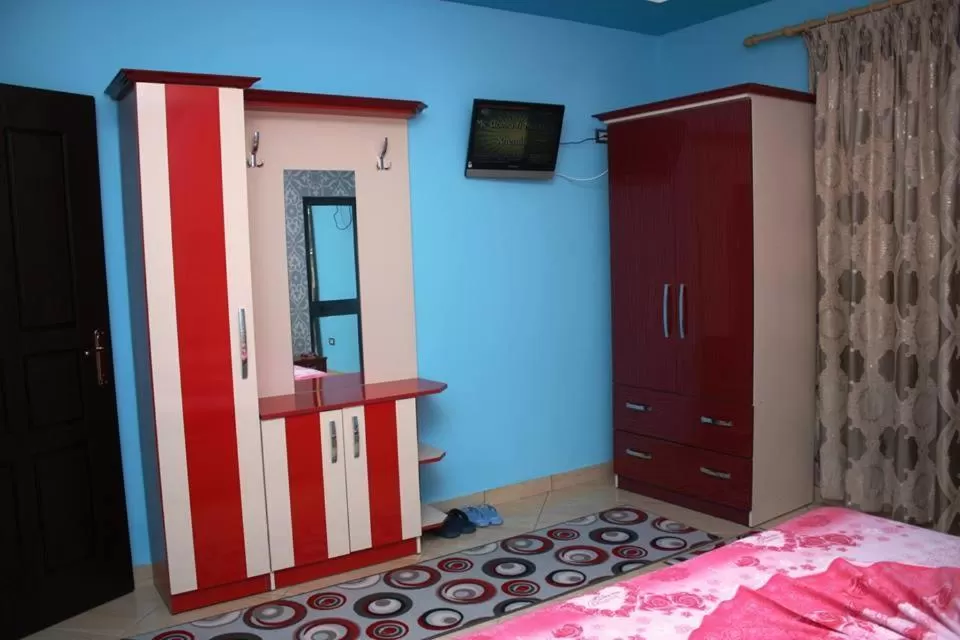 TV/Entertainment Center in Hotel Buza