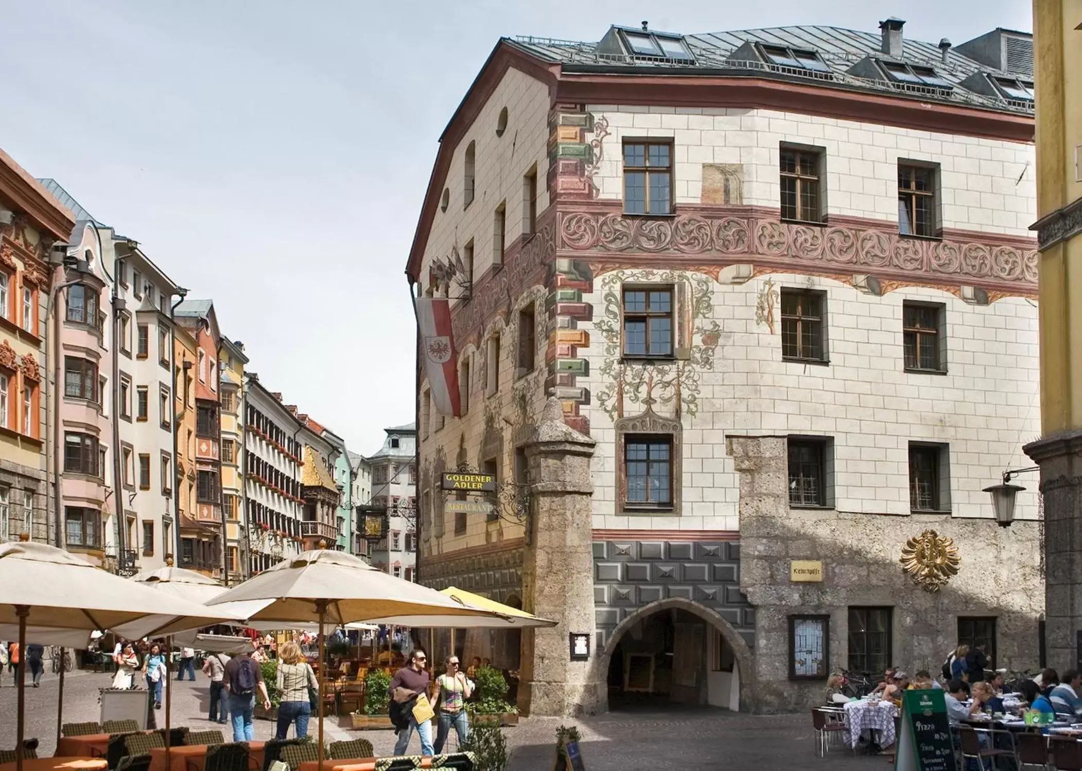Location, Property Building in BEST WESTERN Plus Hotel Goldener Adler Innsbruck