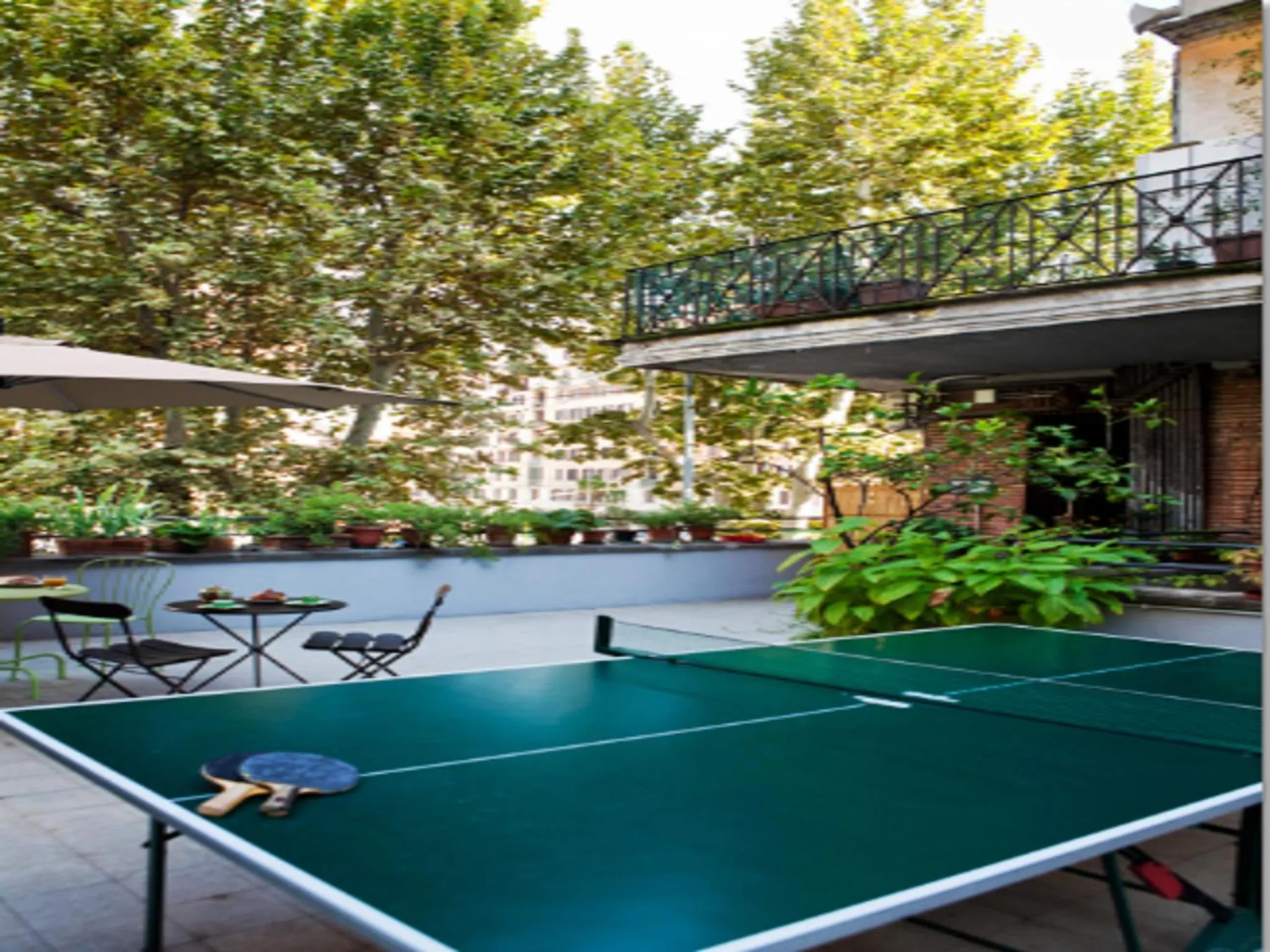 Table tennis in PratinnVatican