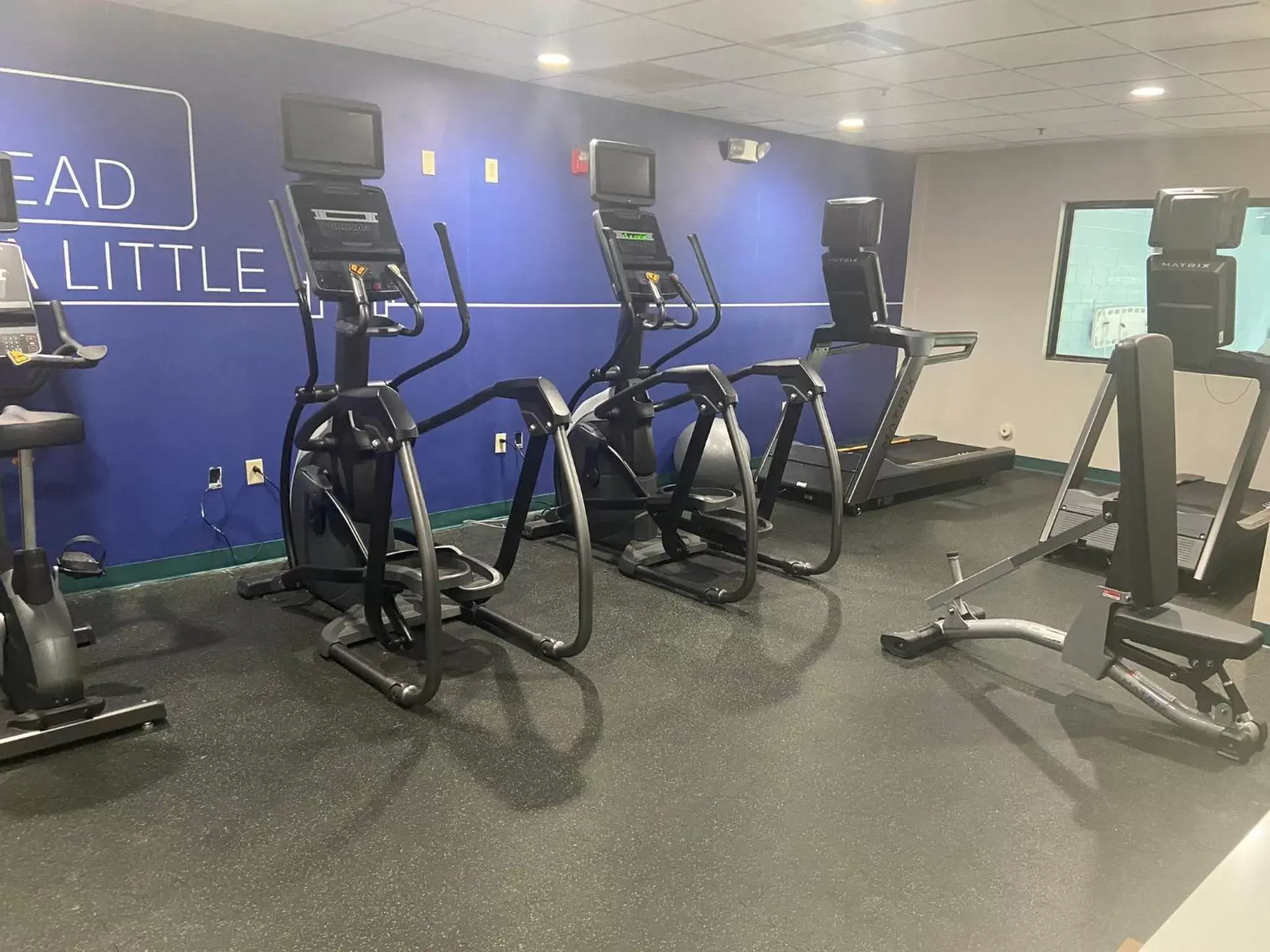 Fitness centre/facilities, Fitness Center/Facilities in Holiday Inn Express Hotel & Suites Columbus Airport, an IHG Hotel