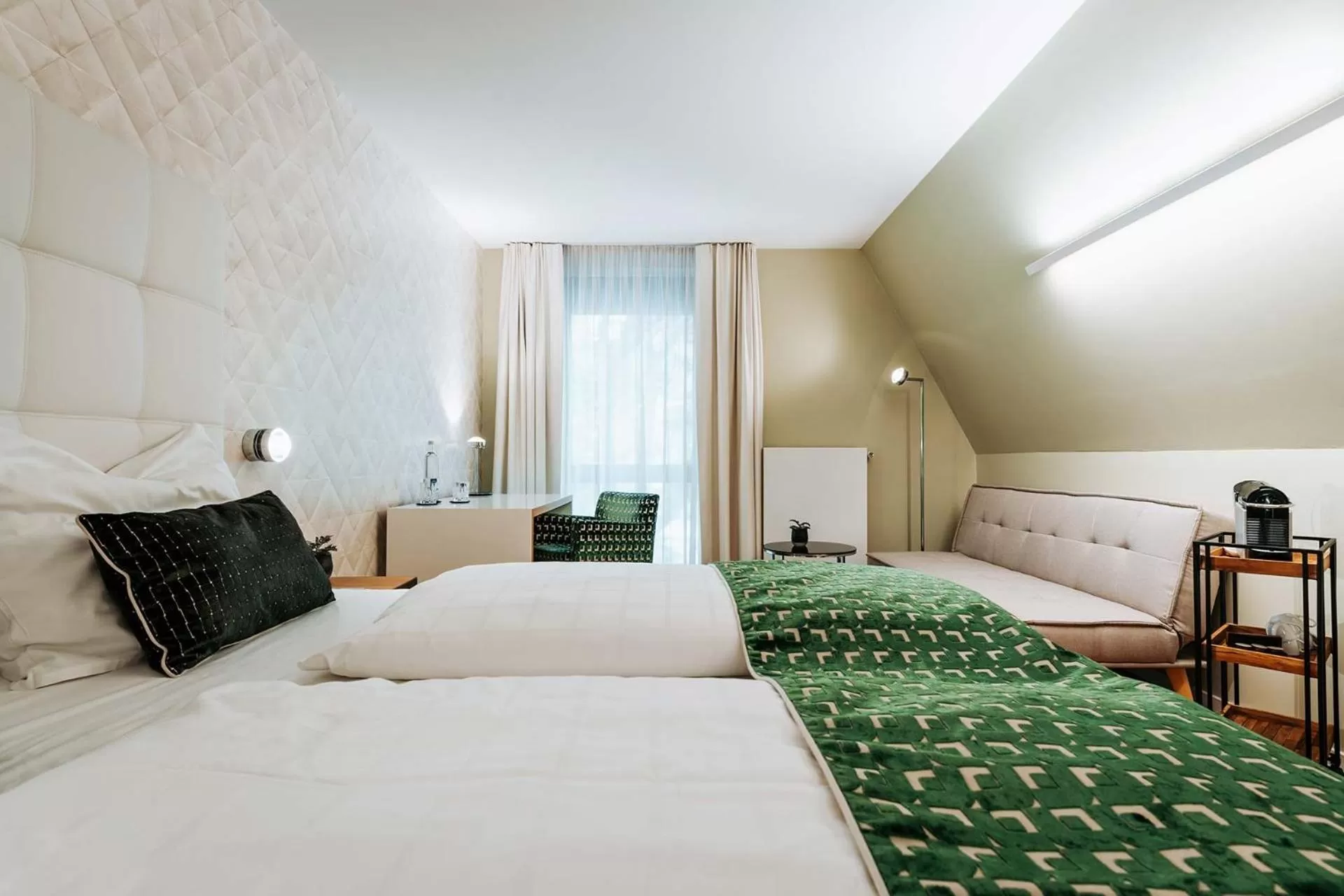 Bed in Abbate Boutique Hotel