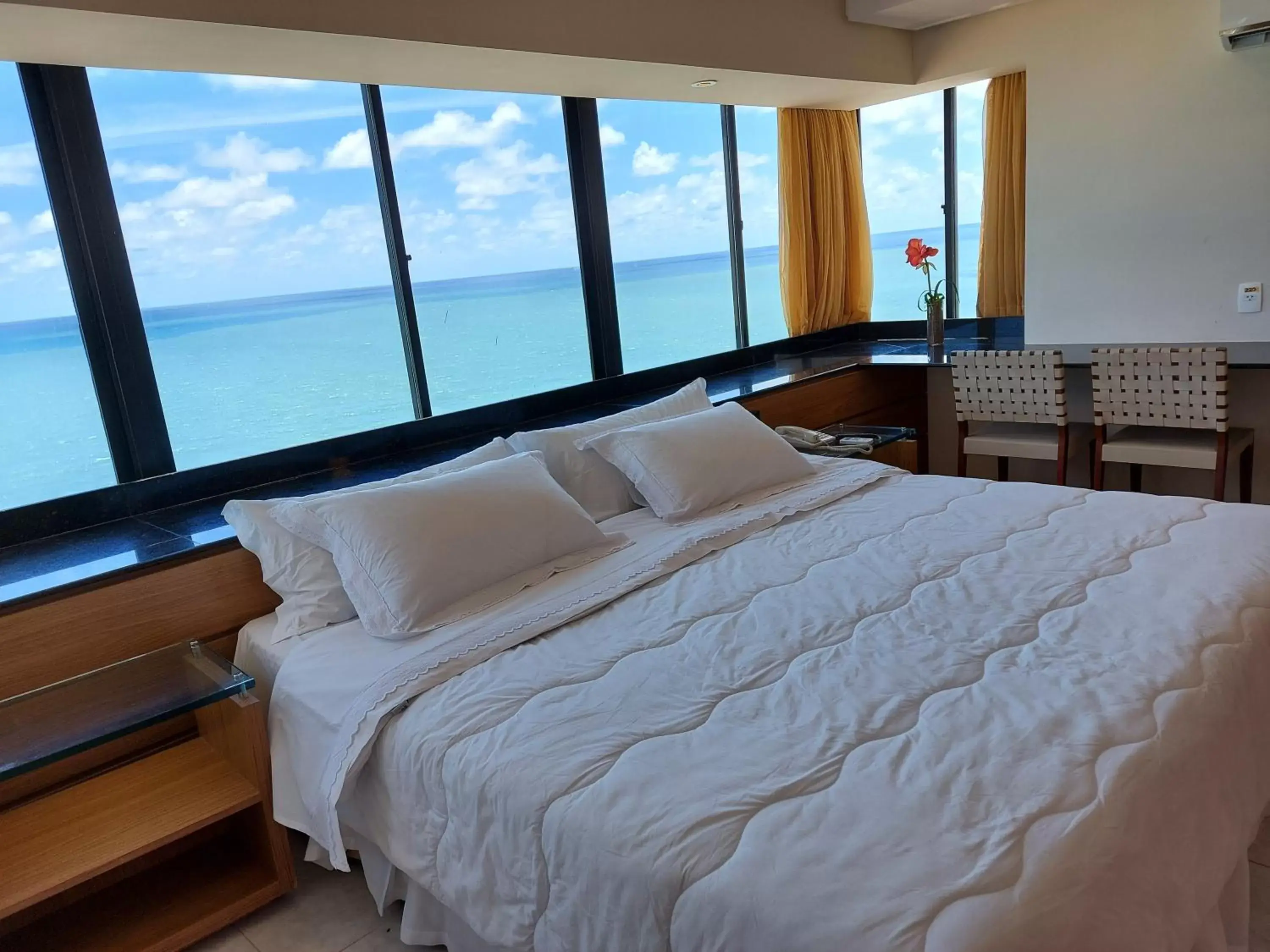 Bed in Euro Suite Recife Boa Viagem