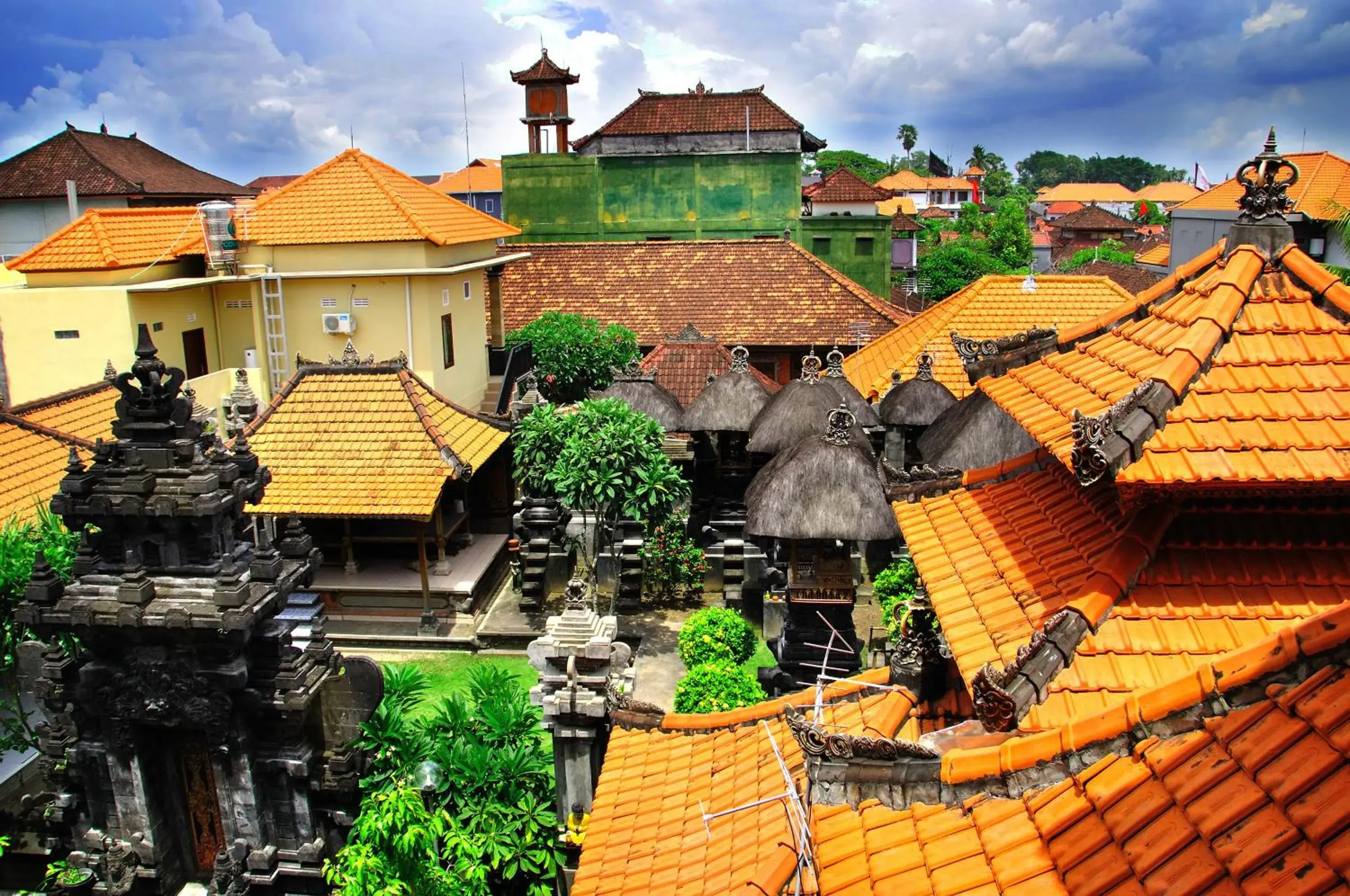 Bird's eye view in Bemo Corner Guest House Bird's eye view in Bemo Corner Guest House