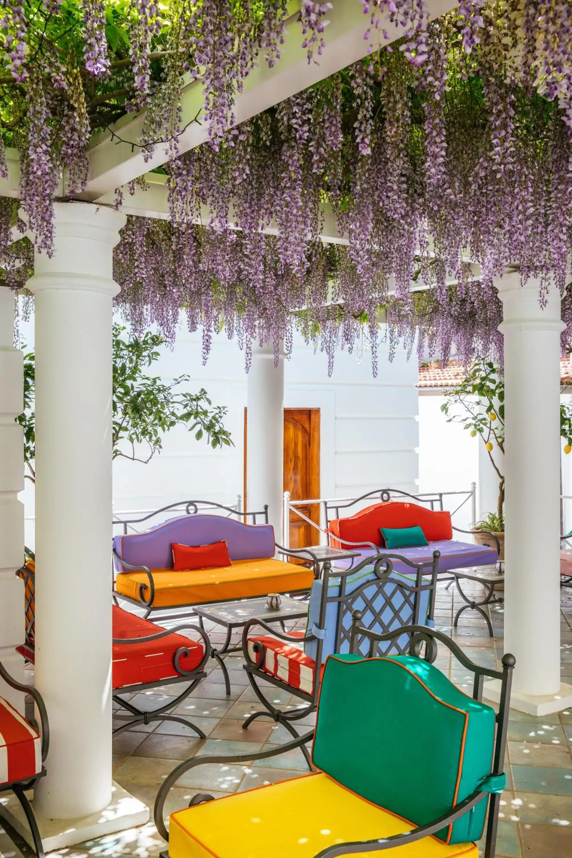 Patio in Boutique Hotel Don Alfonso 1890