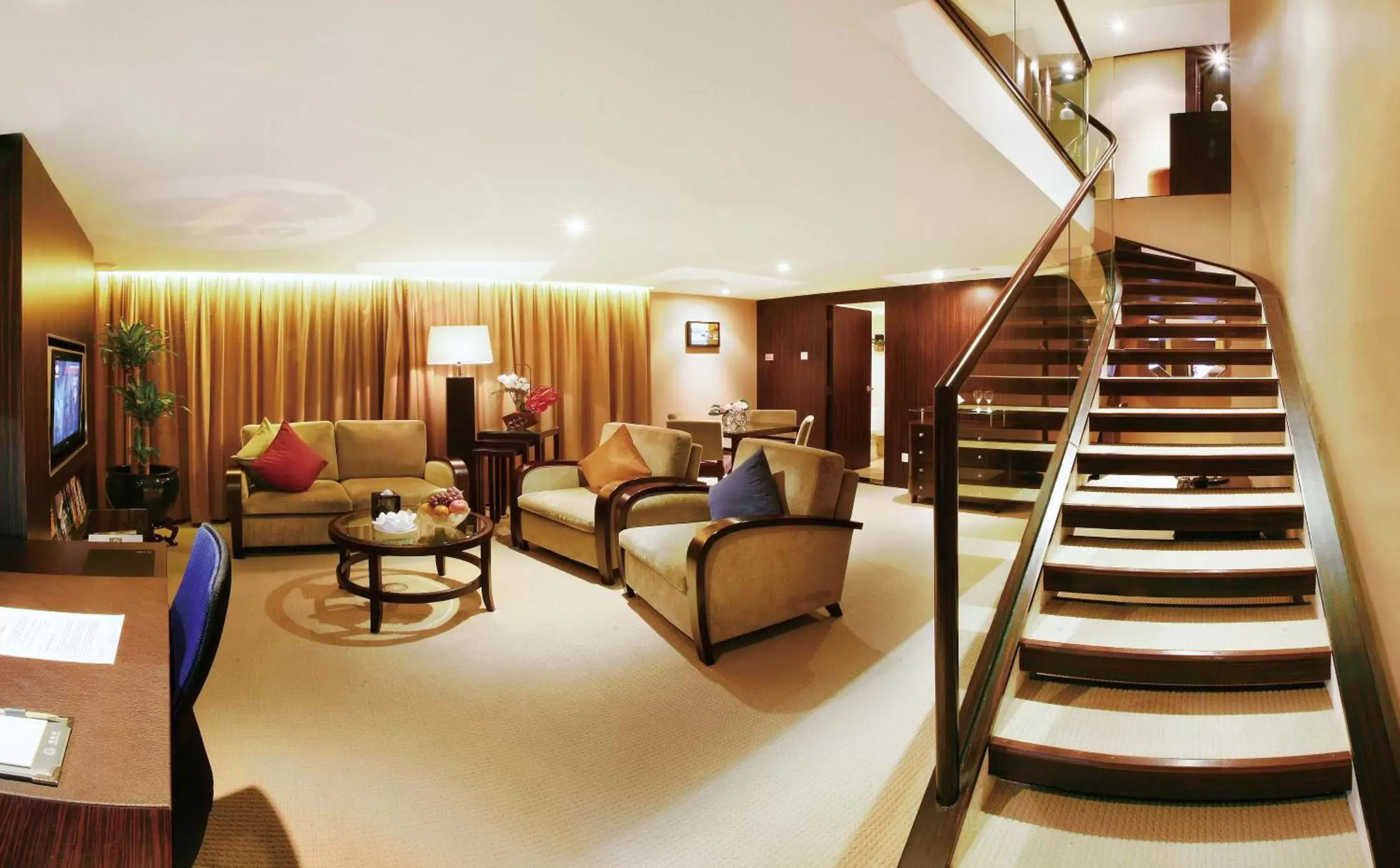 Living room in Shenzhen Sunshine Hotel, Luohu Living room in Shenzhen Sunshine Hotel, Luohu