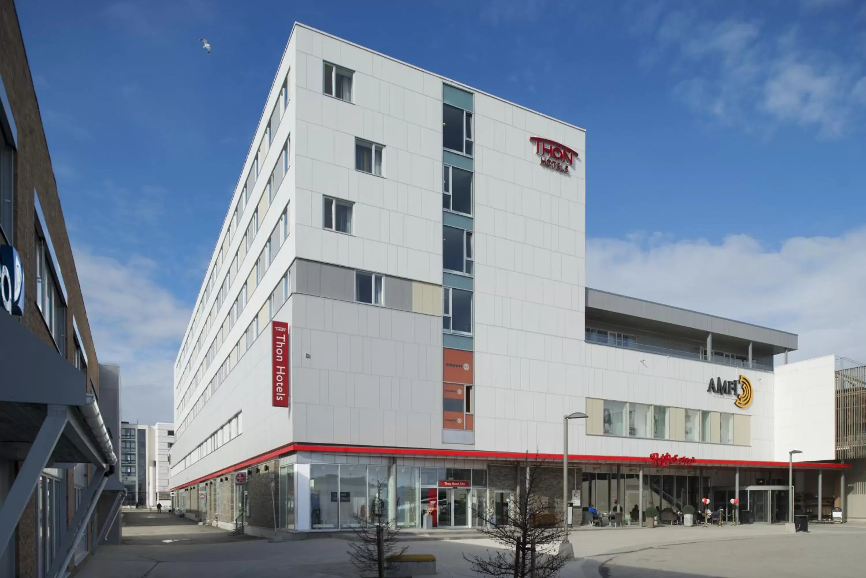 Property building in Thon Hotel Alta Property building in Thon Hotel Alta