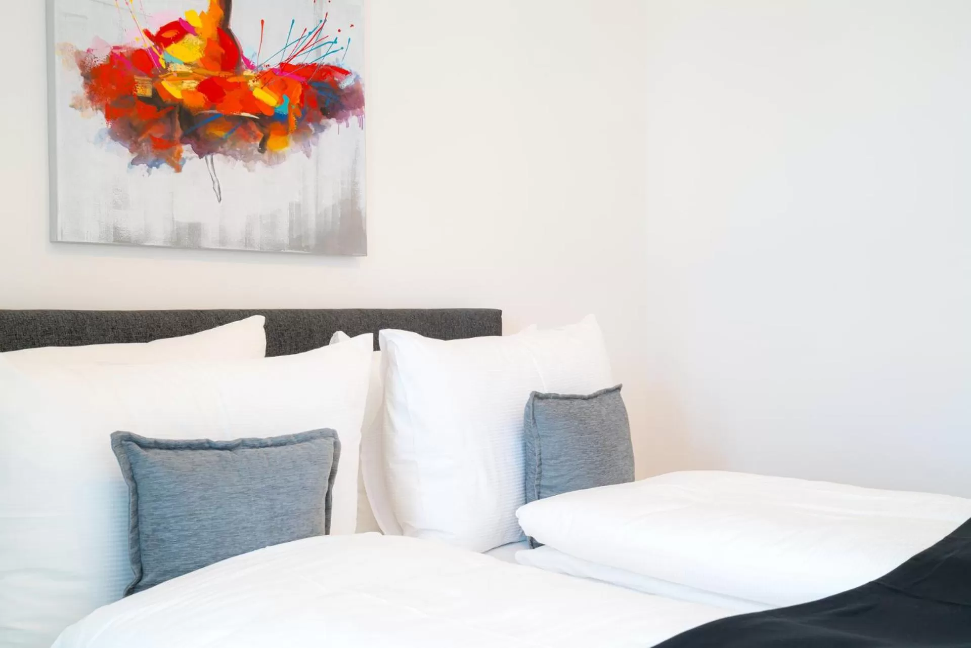 Bed in Vienna Residence, Marina Tower - Danube