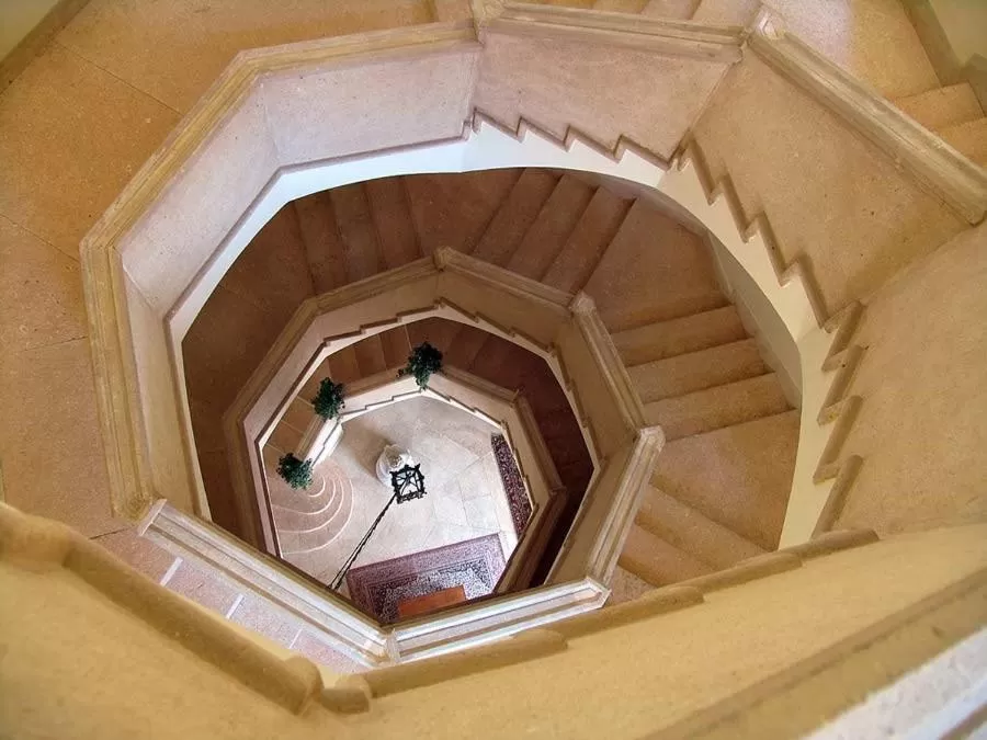 Decorative detail in Grand Hotel Dei Castelli