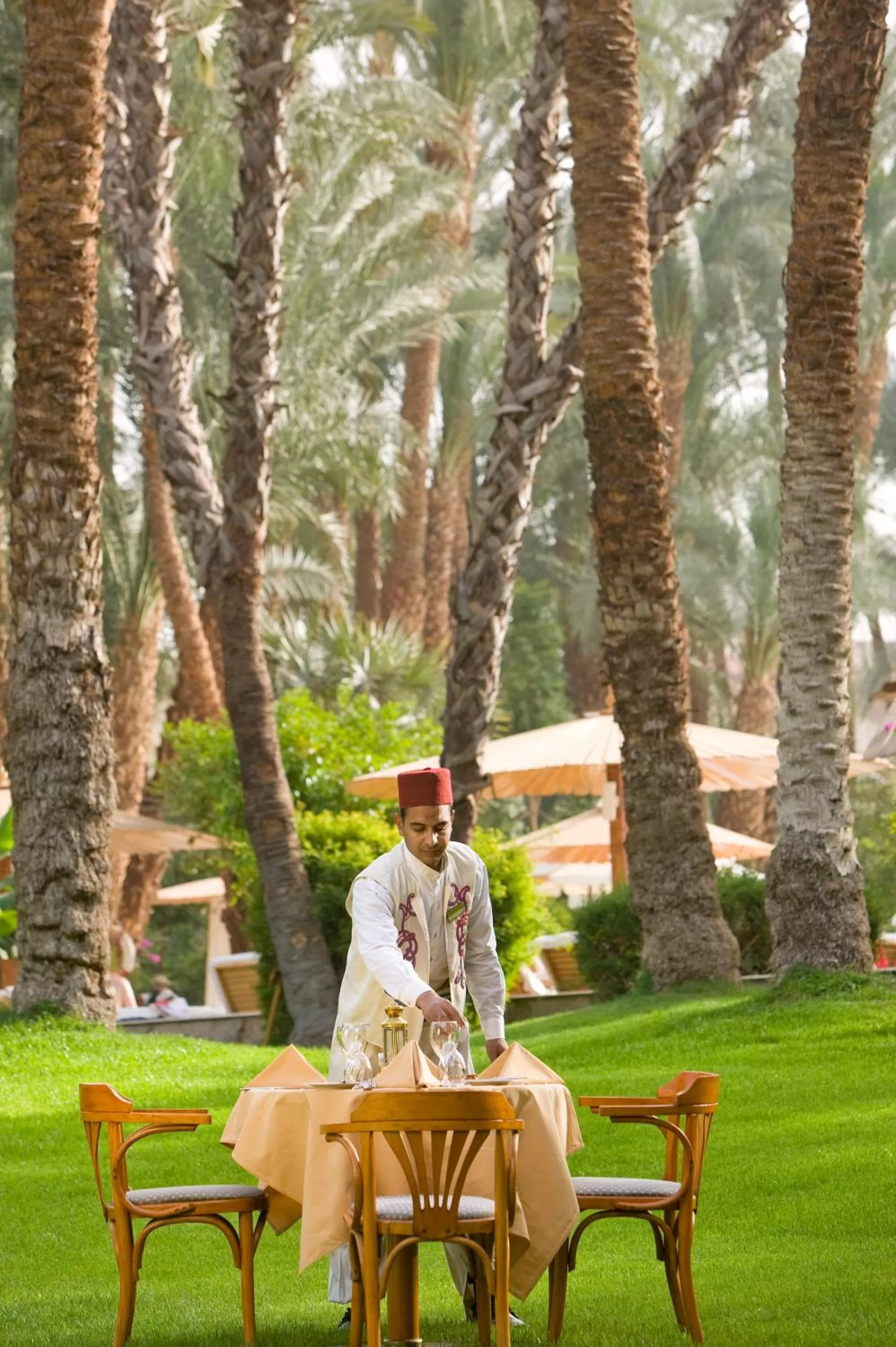 Garden in Pavillon Winter Luxor