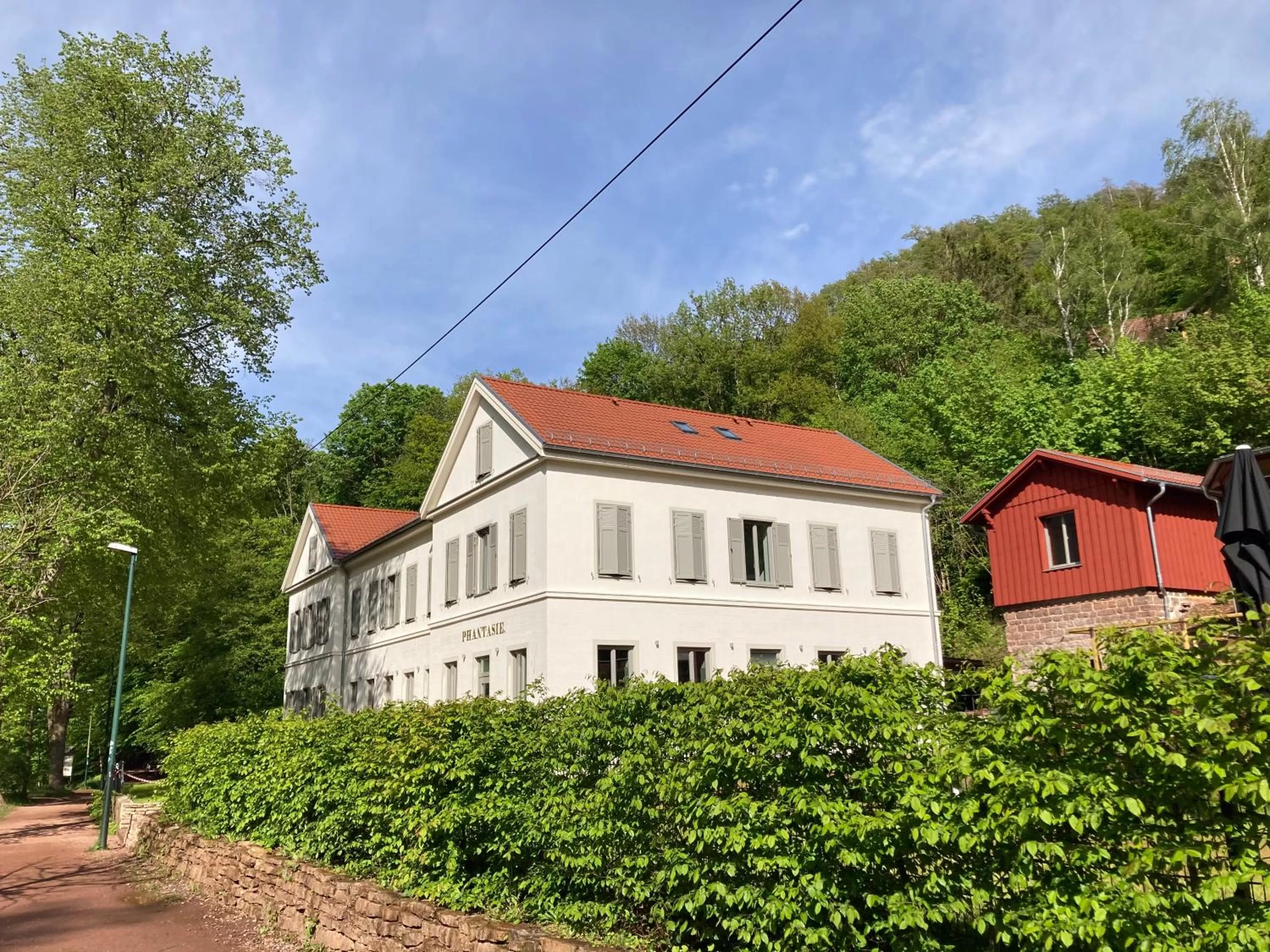 Property building in Gästehaus Phantasie