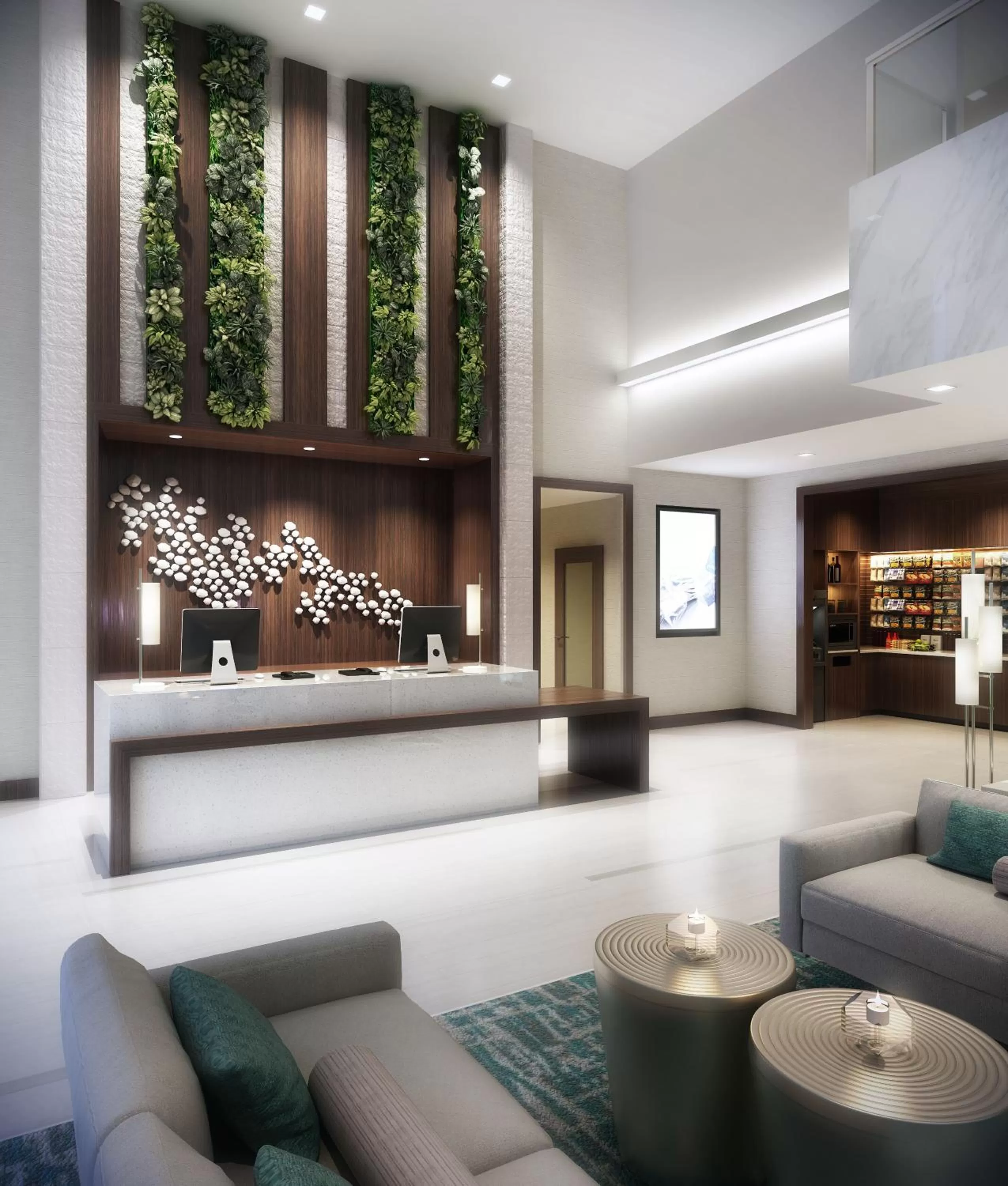 Lobby or reception in Wyndham Garden Miami International Airport