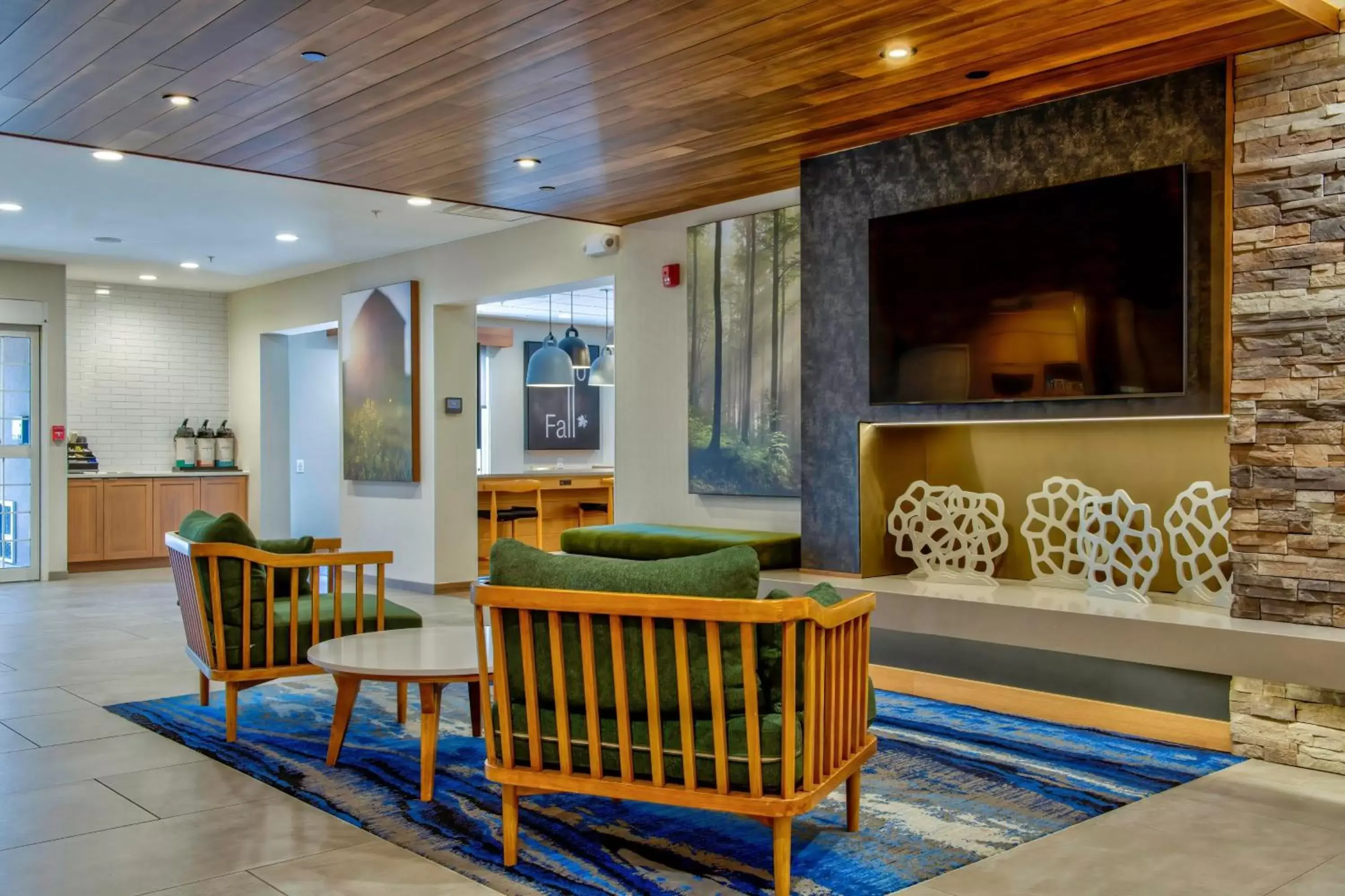 Lobby or reception in Fairfield Inn & Suites by Marriott Cortland