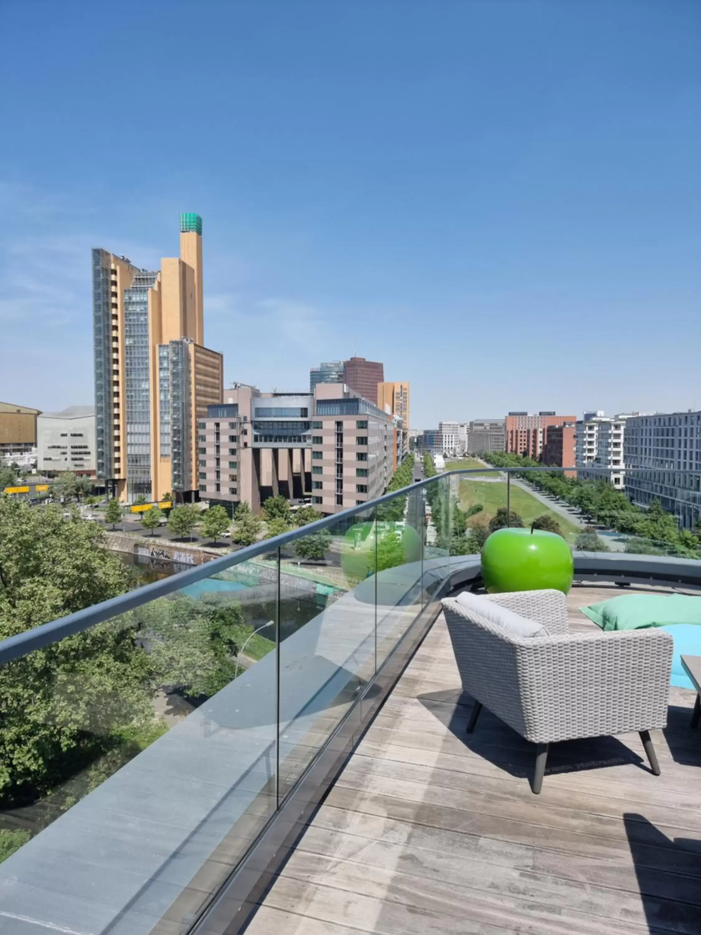 Balcony/Terrace in Grimm's Potsdamer Platz