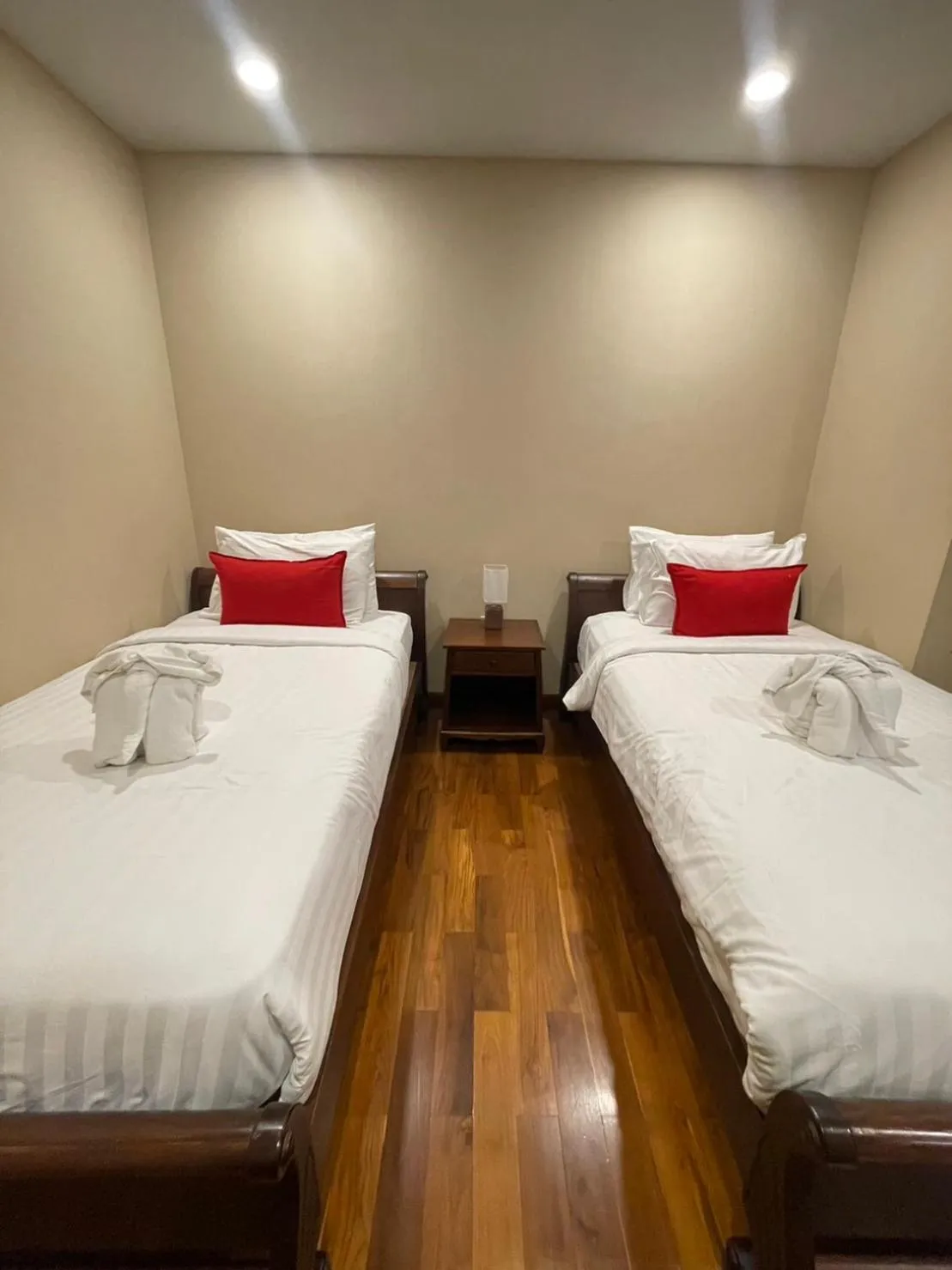 Bed in Yotaka Boutique Hotel Bangkok