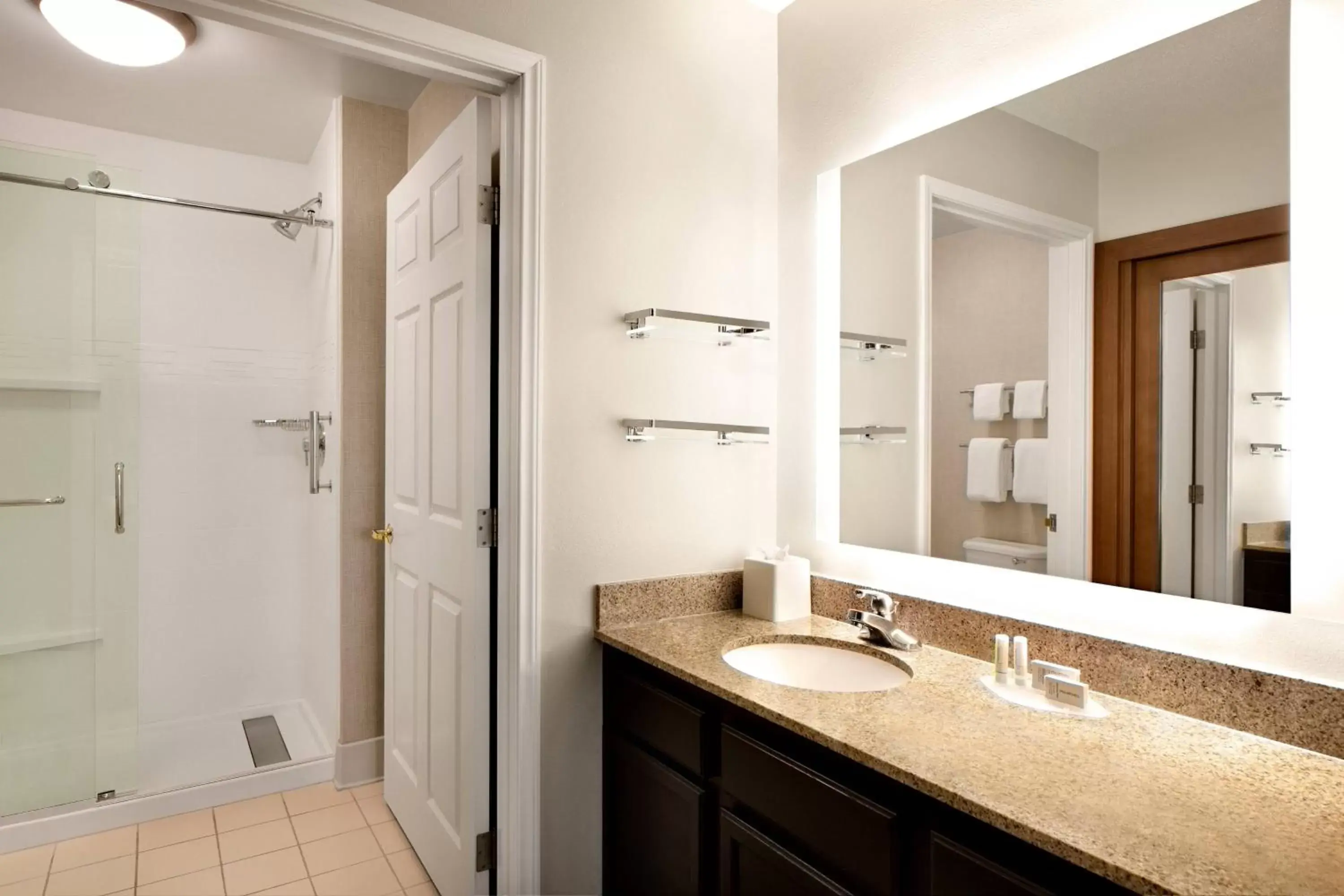 Bathroom in Residence Inn by Marriott Chicago / Bloomingdale