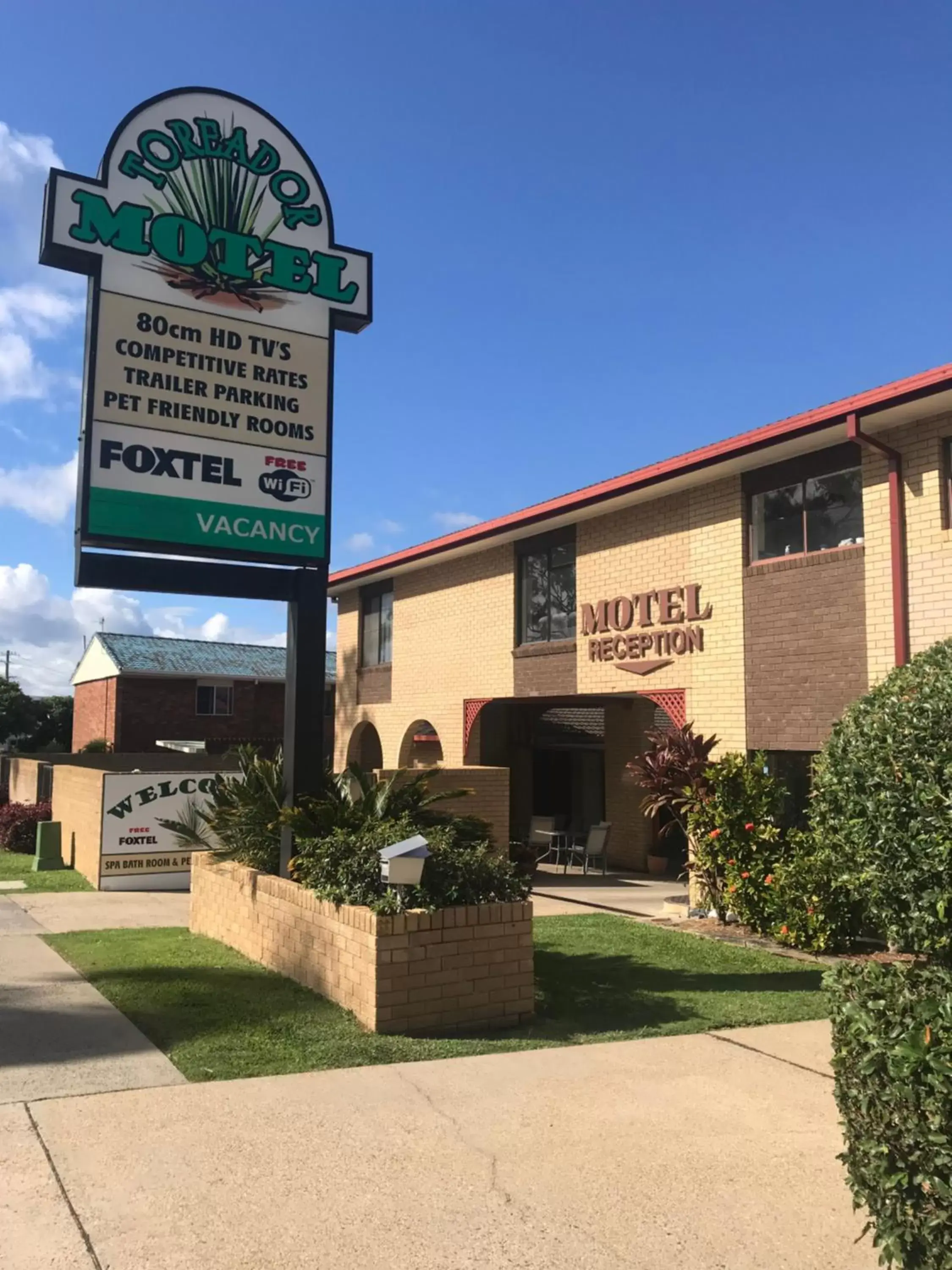 Property Building in Toreador Motel