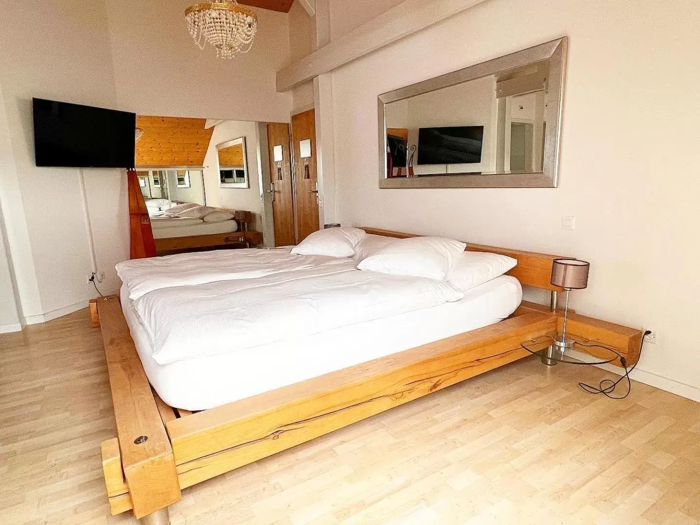 Photo of the whole room, Bed in Sorell Hotel Sonnental