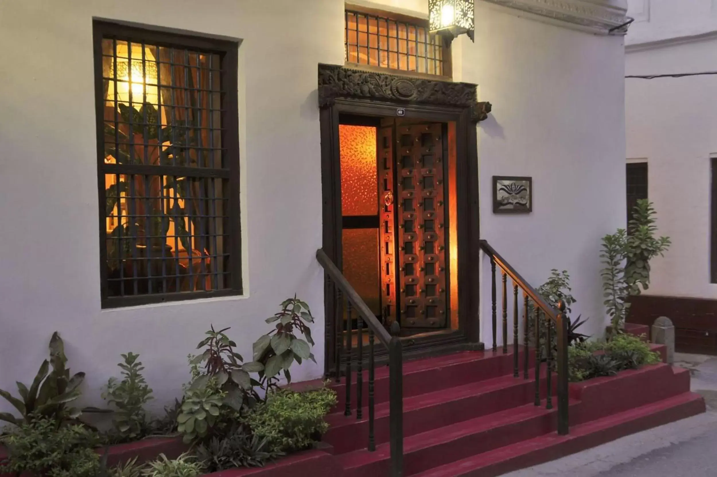 Facade/entrance in Zanzibar Palace Hotel