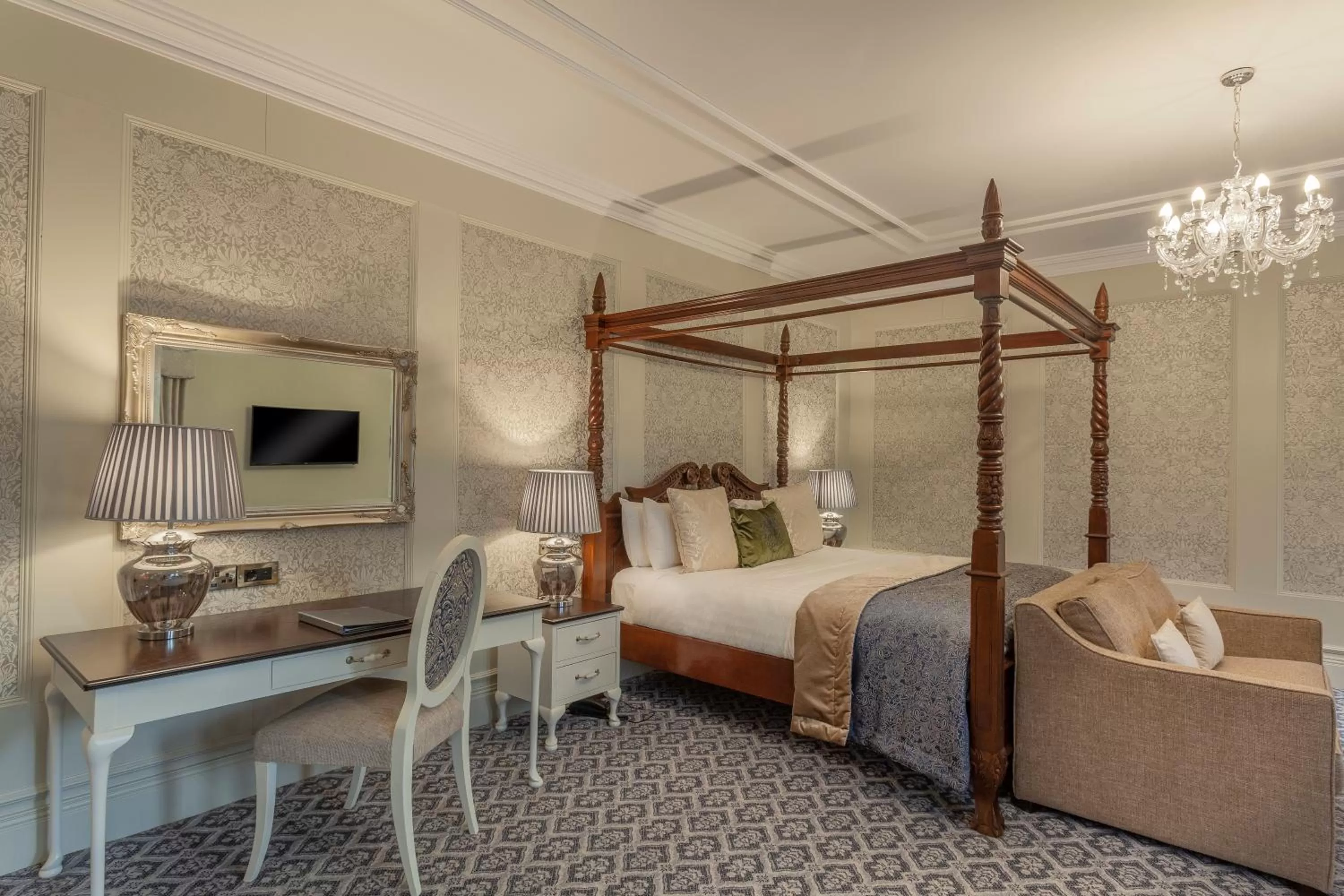 Bed in Ballyseede Castle