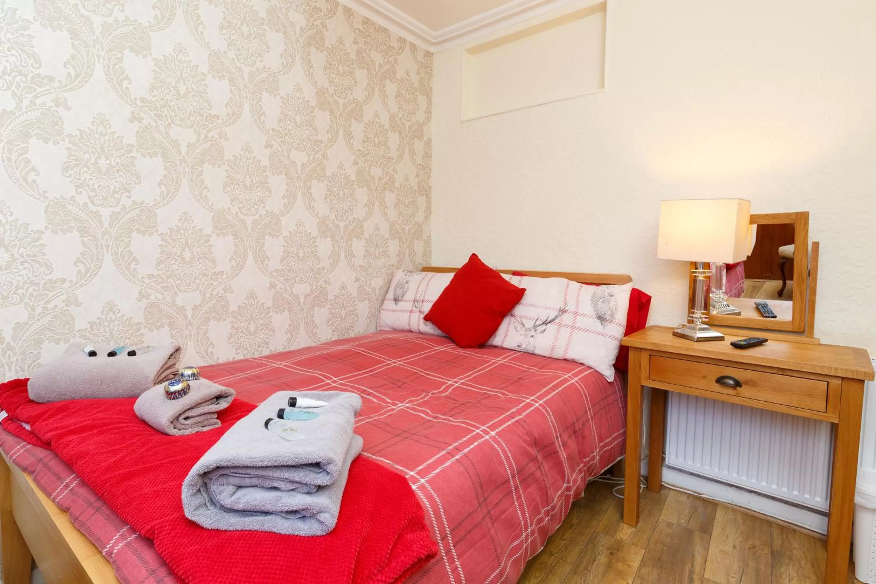 Bed in Castle Walk Bed & Breakfast