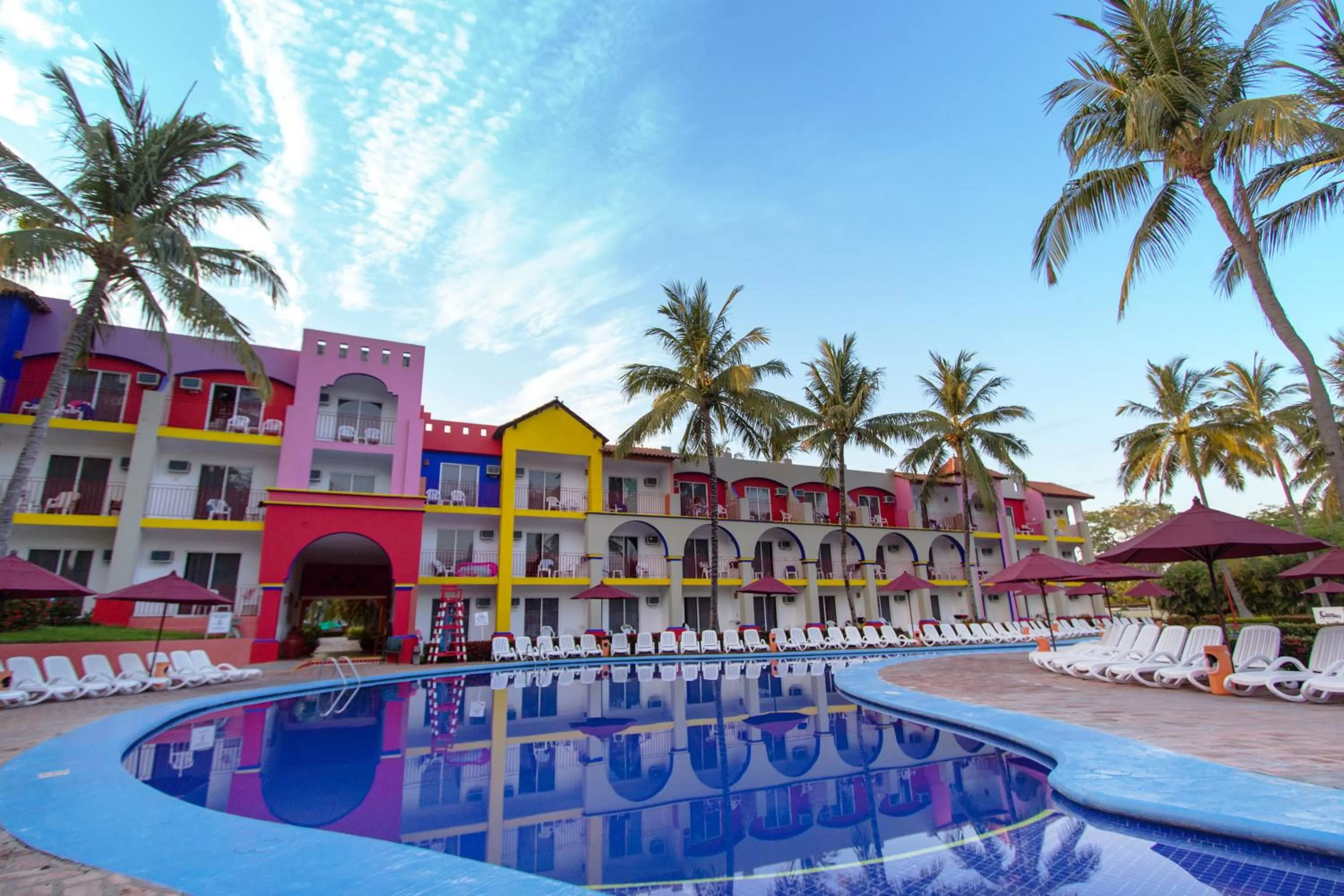Property building in Grand Decameron Complex Bucerias, A Trademark All-Inclusive Resort