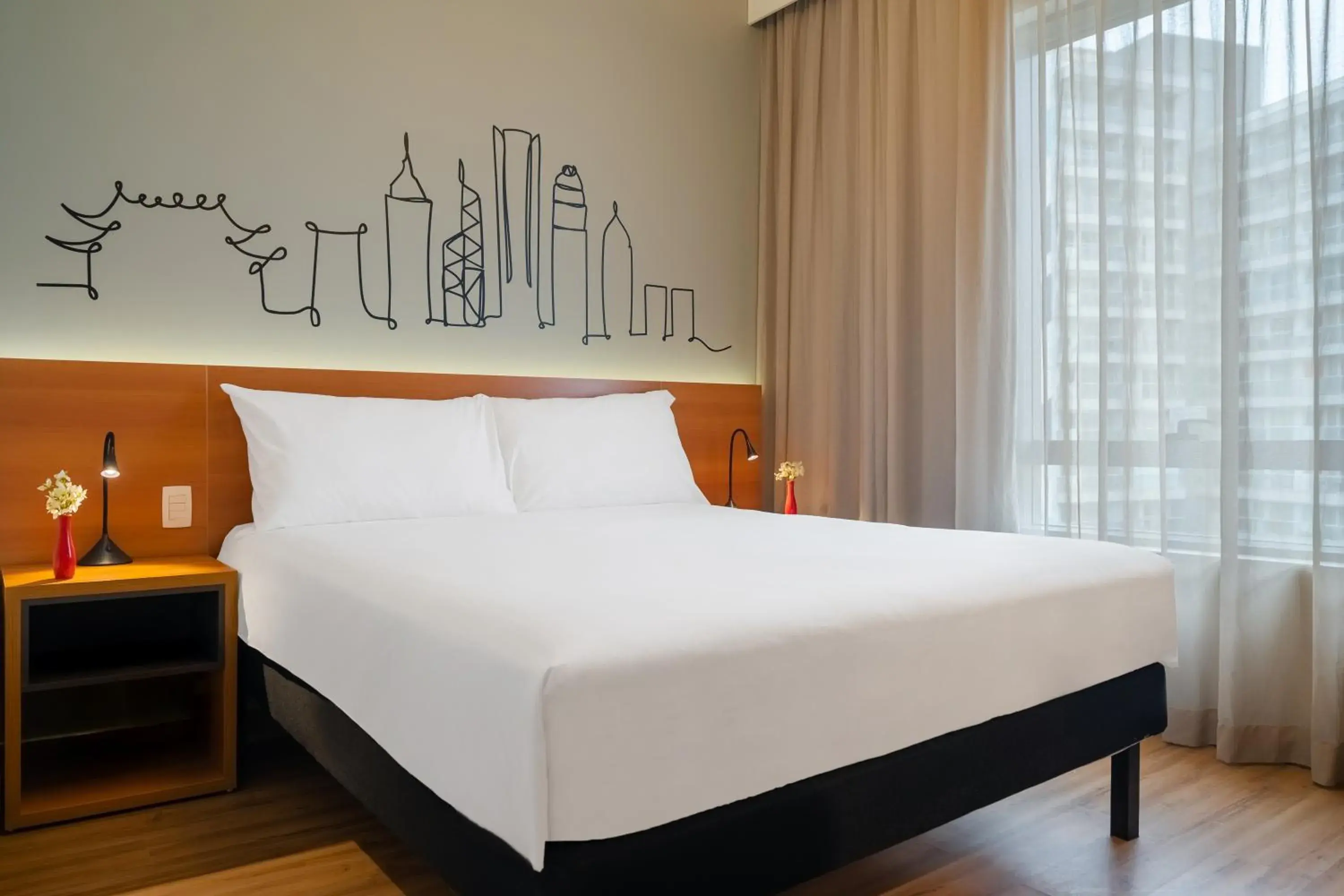 Bedroom, Bed in Ibis Styles SP Centro Bedroom, Bed in Ibis Styles SP Centro