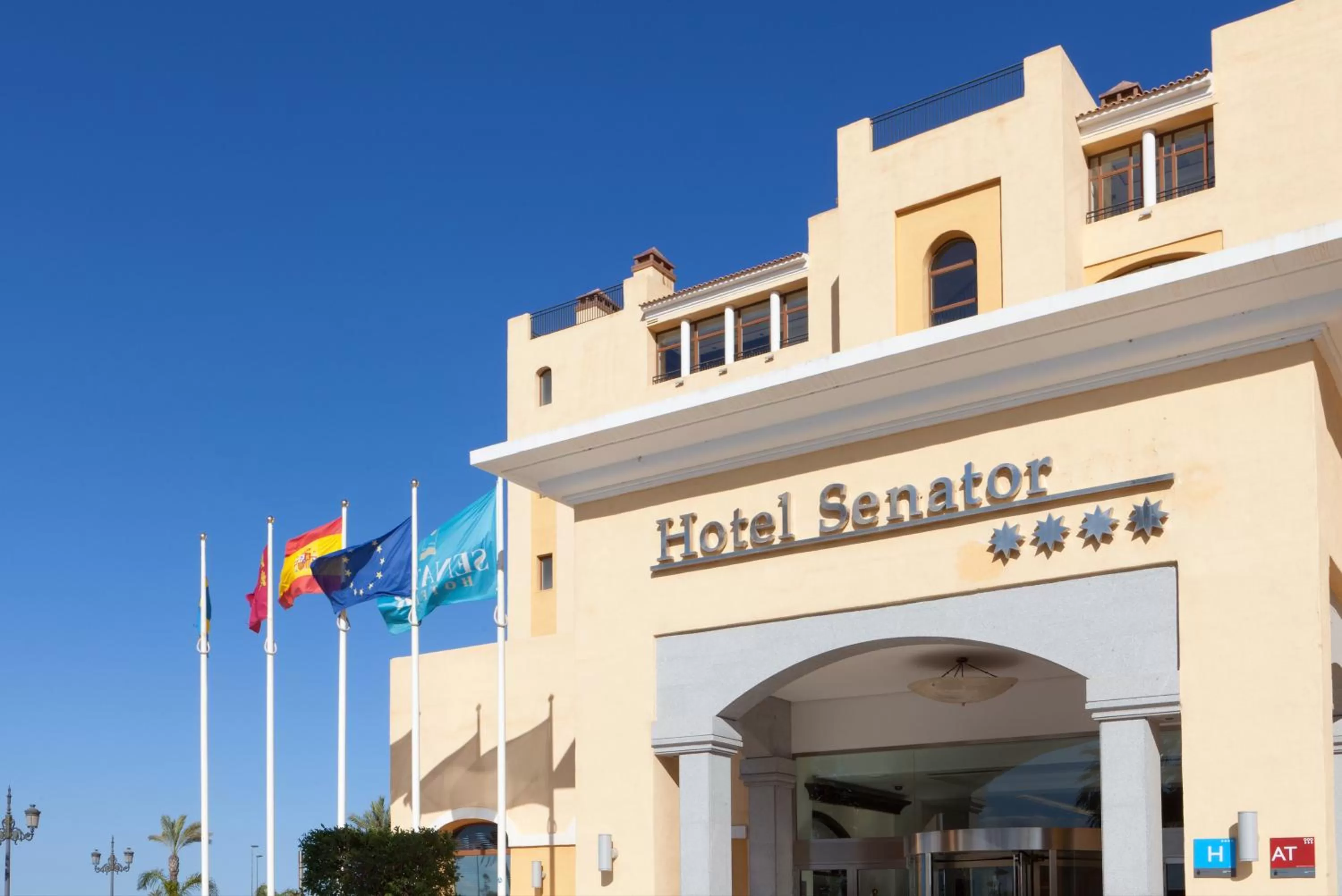 Facade/entrance in Senator Mar Menor Golf & Spa Resort