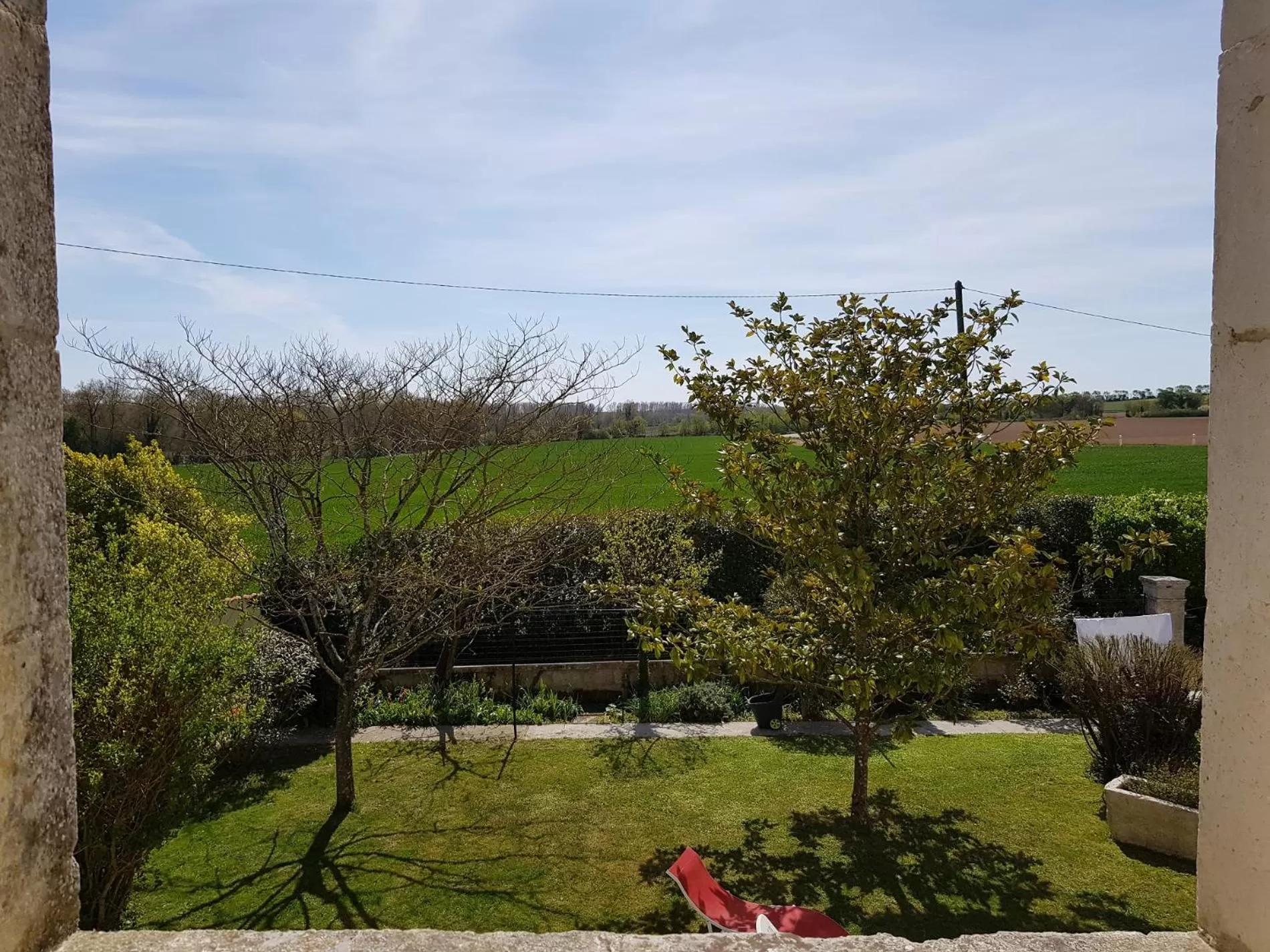 Garden view, Garden in Domaine de Pelouaille - chambre d'hôtes