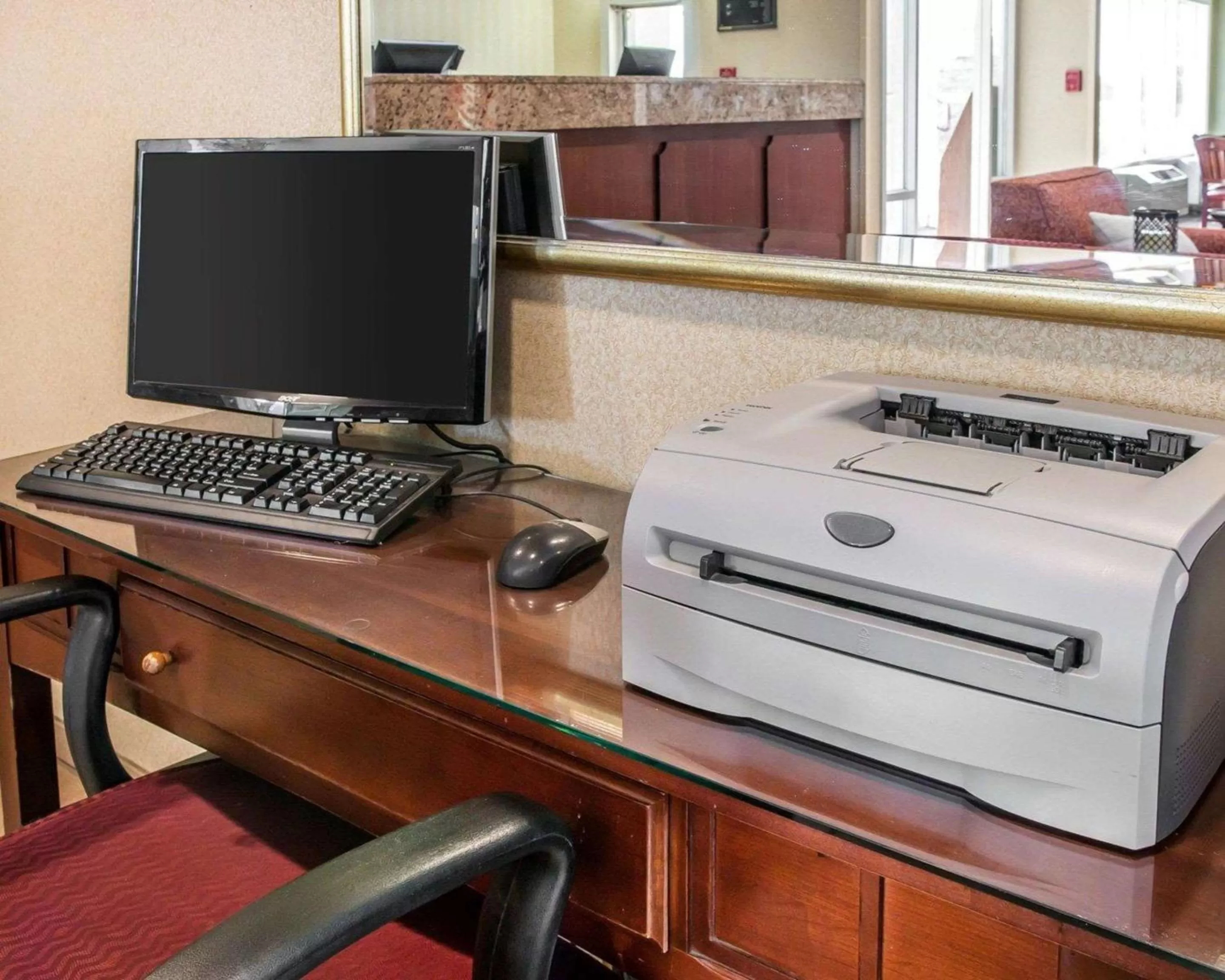 On site in Quality Inn