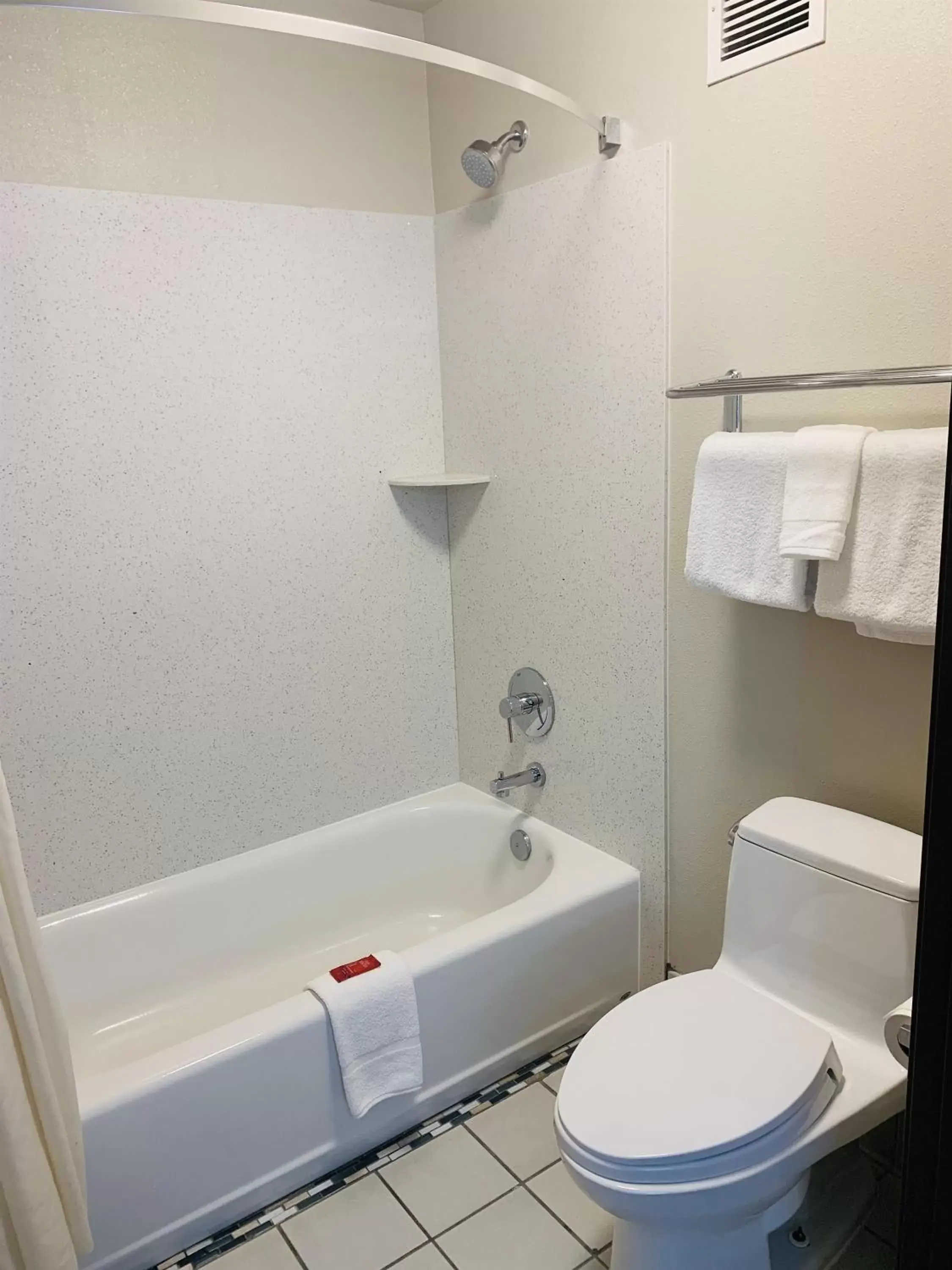 Bathroom in SureStay Plus Hotel by Best Western Redding