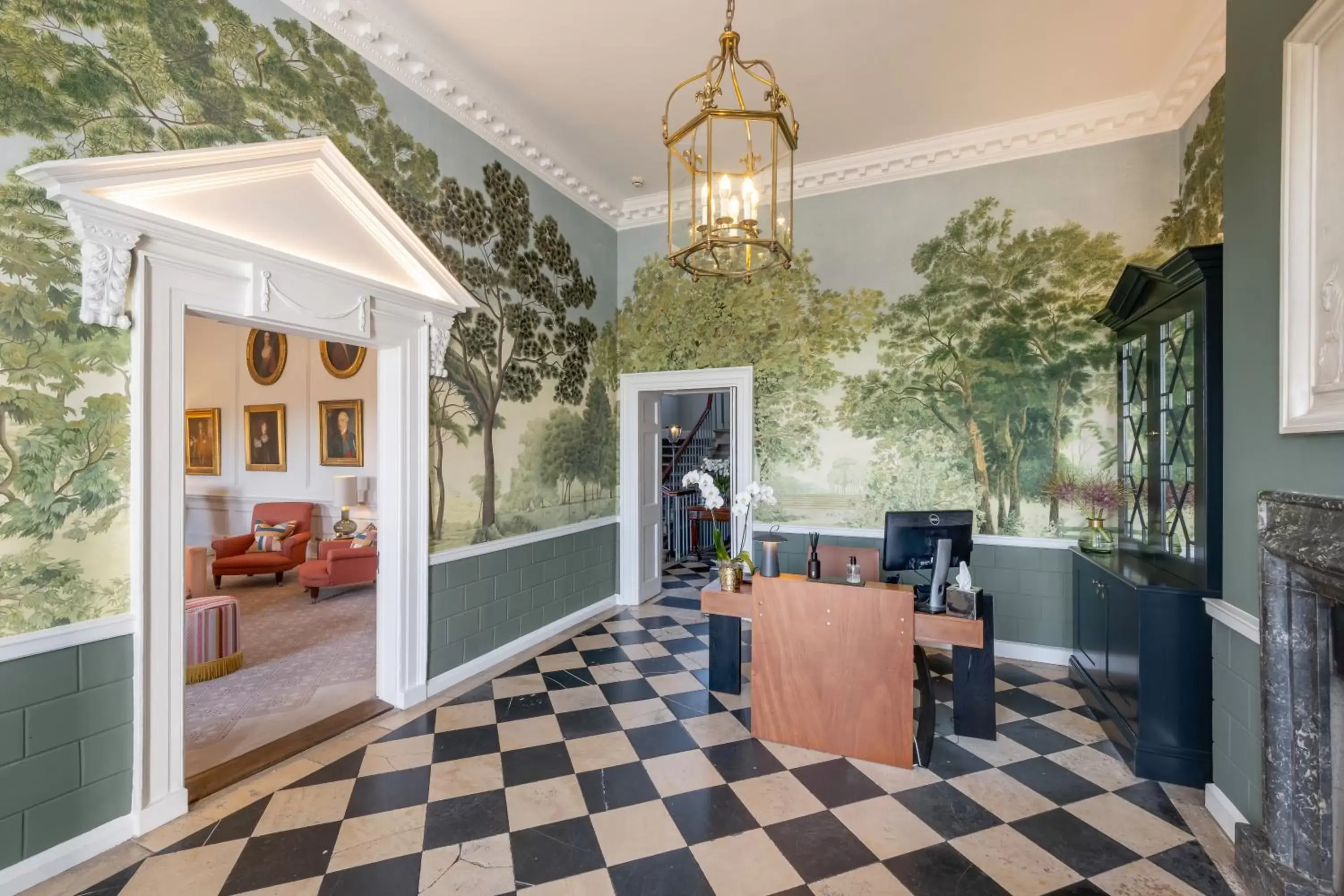 Lobby or reception in The Royal Crescent Hotel & Spa