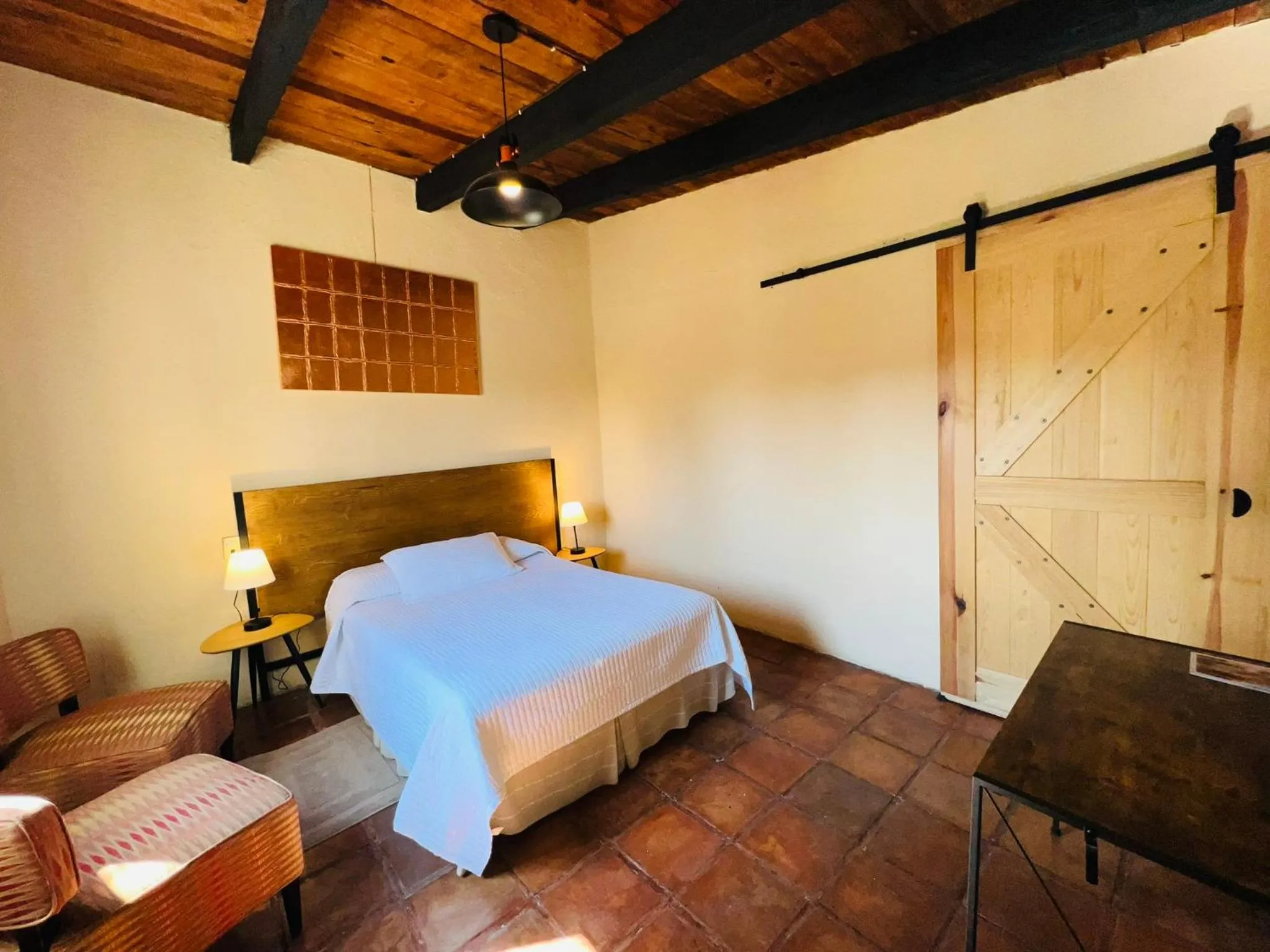 Bed in Hotel Parador Vernal