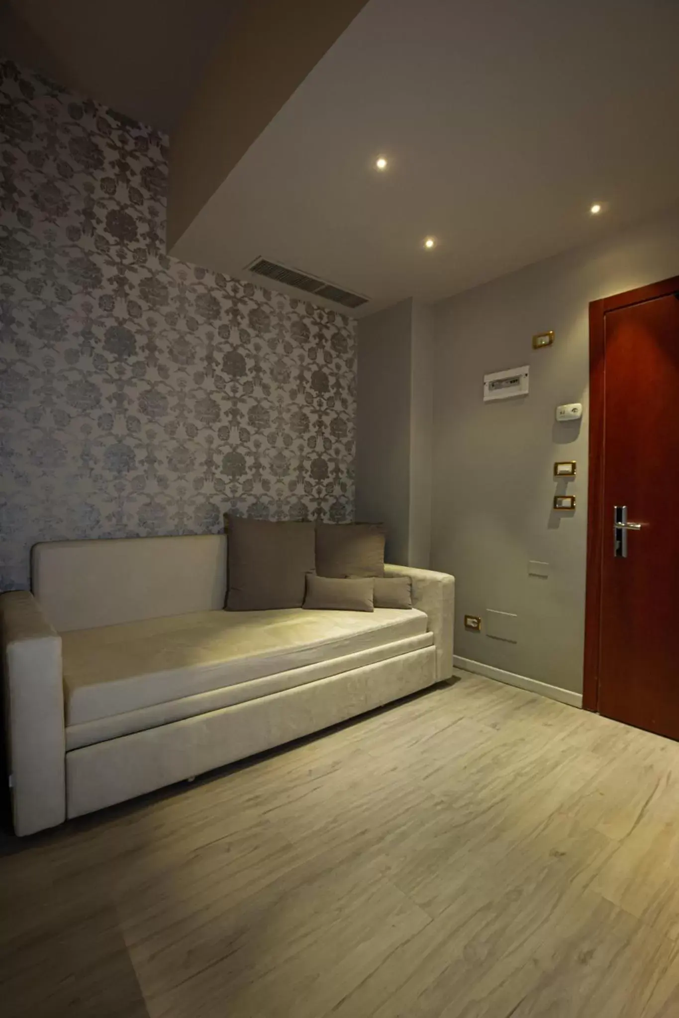 Bed in Zanhotel Europa Bed in Zanhotel Europa