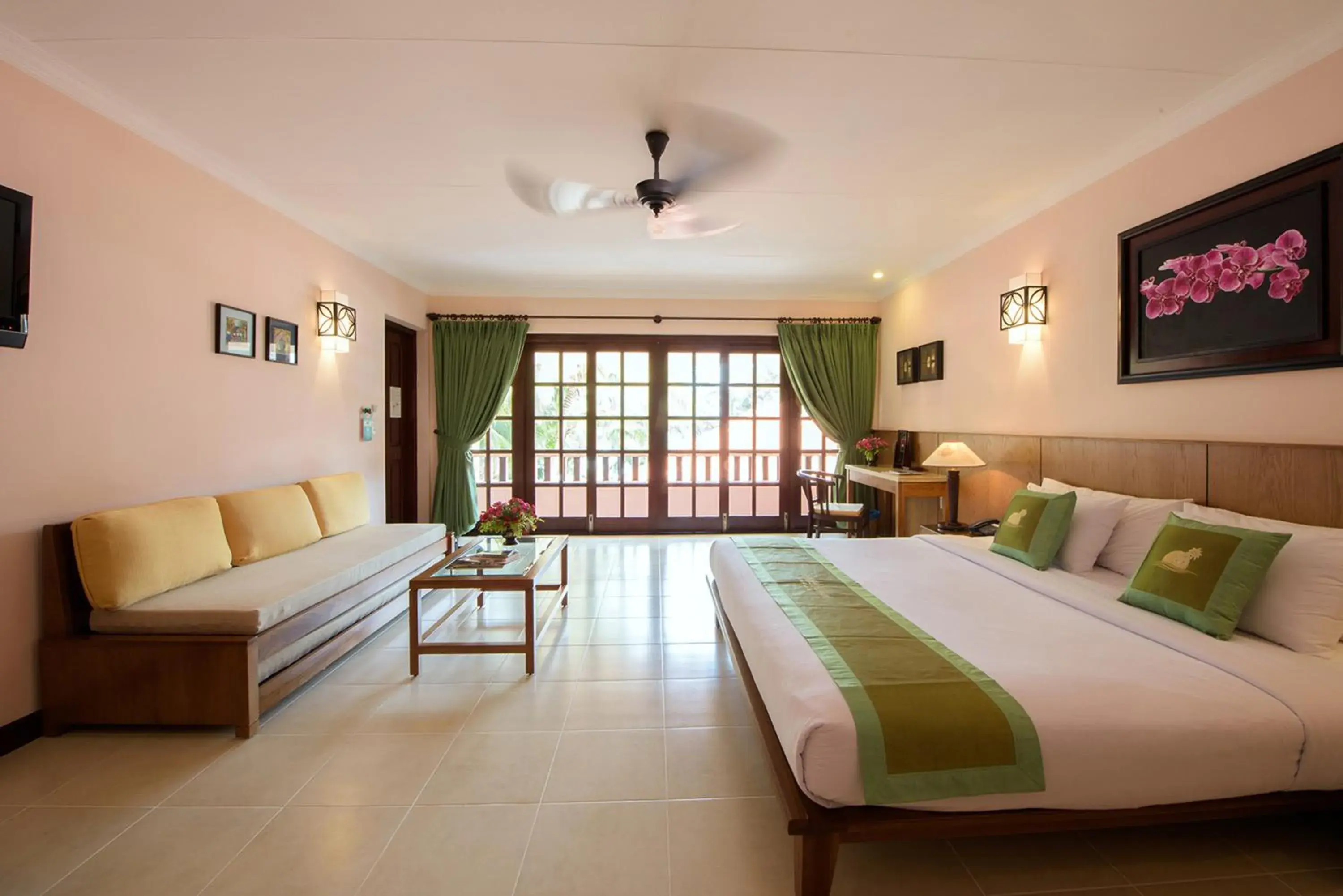Bed in Phu Hai Beach Resort & Spa Phan Thiet Bed in Phu Hai Beach Resort & Spa Phan Thiet