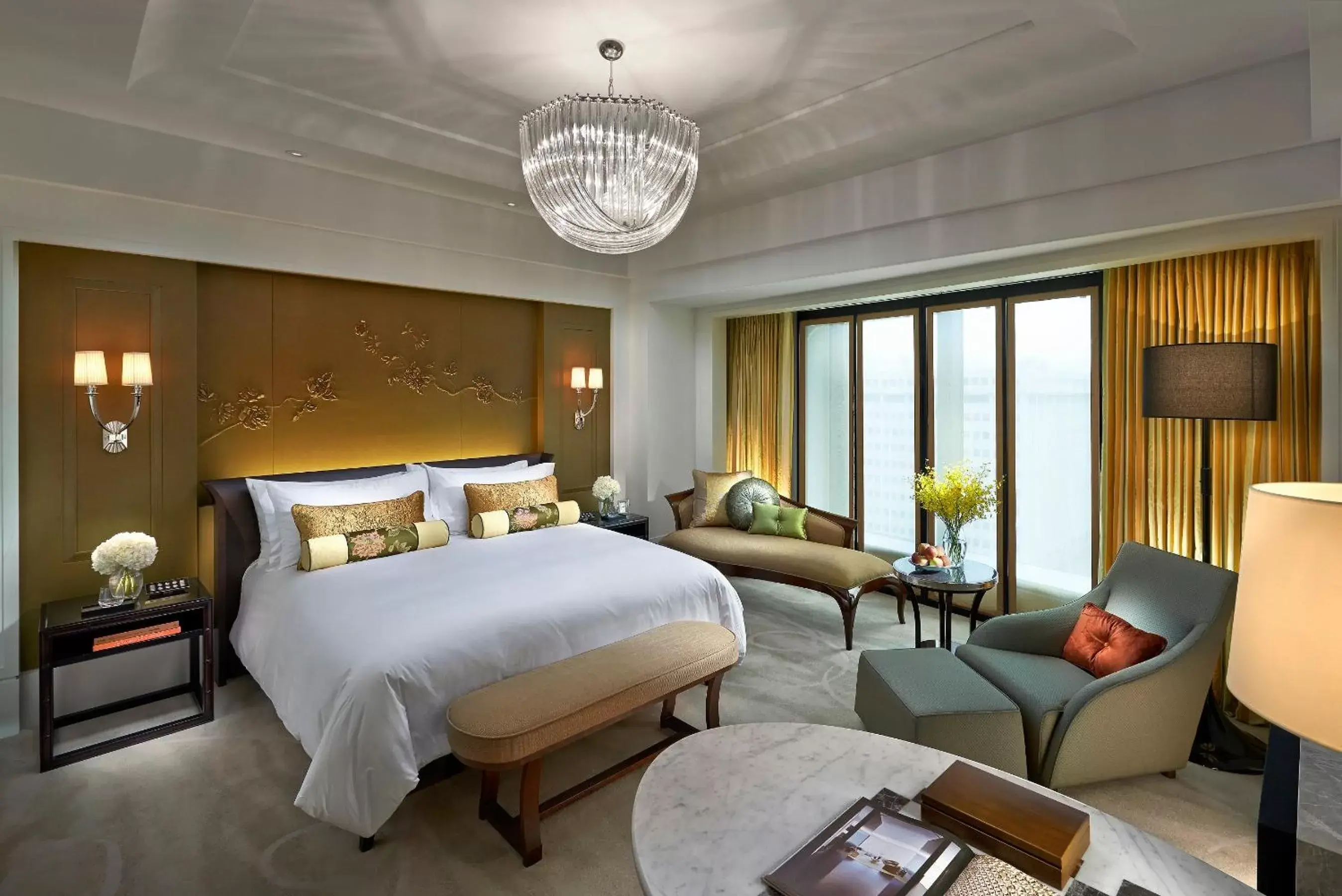 Photo of the whole room in Mandarin Oriental Taipei