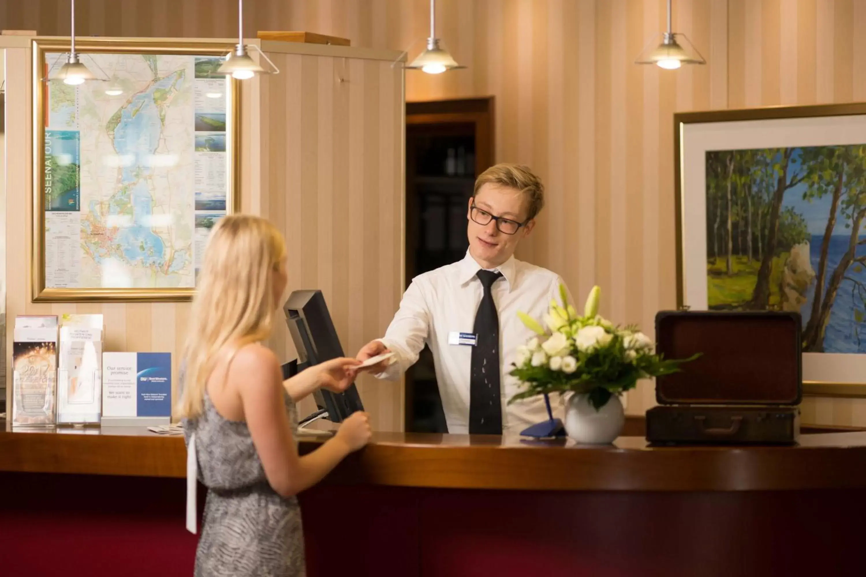 Lobby or reception, Lobby/Reception in Seehotel Frankenhorst - BW Signature Collection