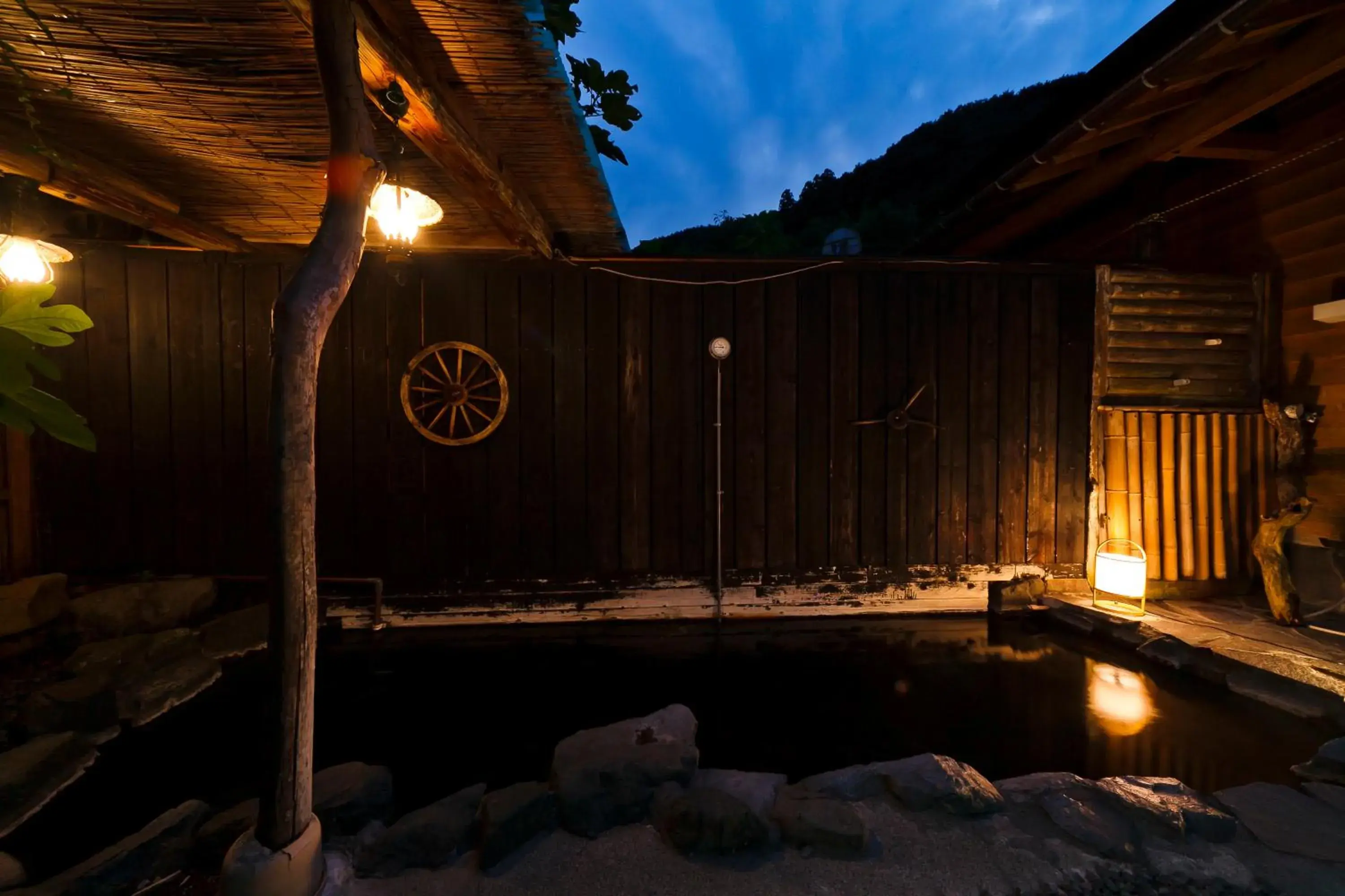 Hot Spring Bath in Manten No Hoshi Hotel