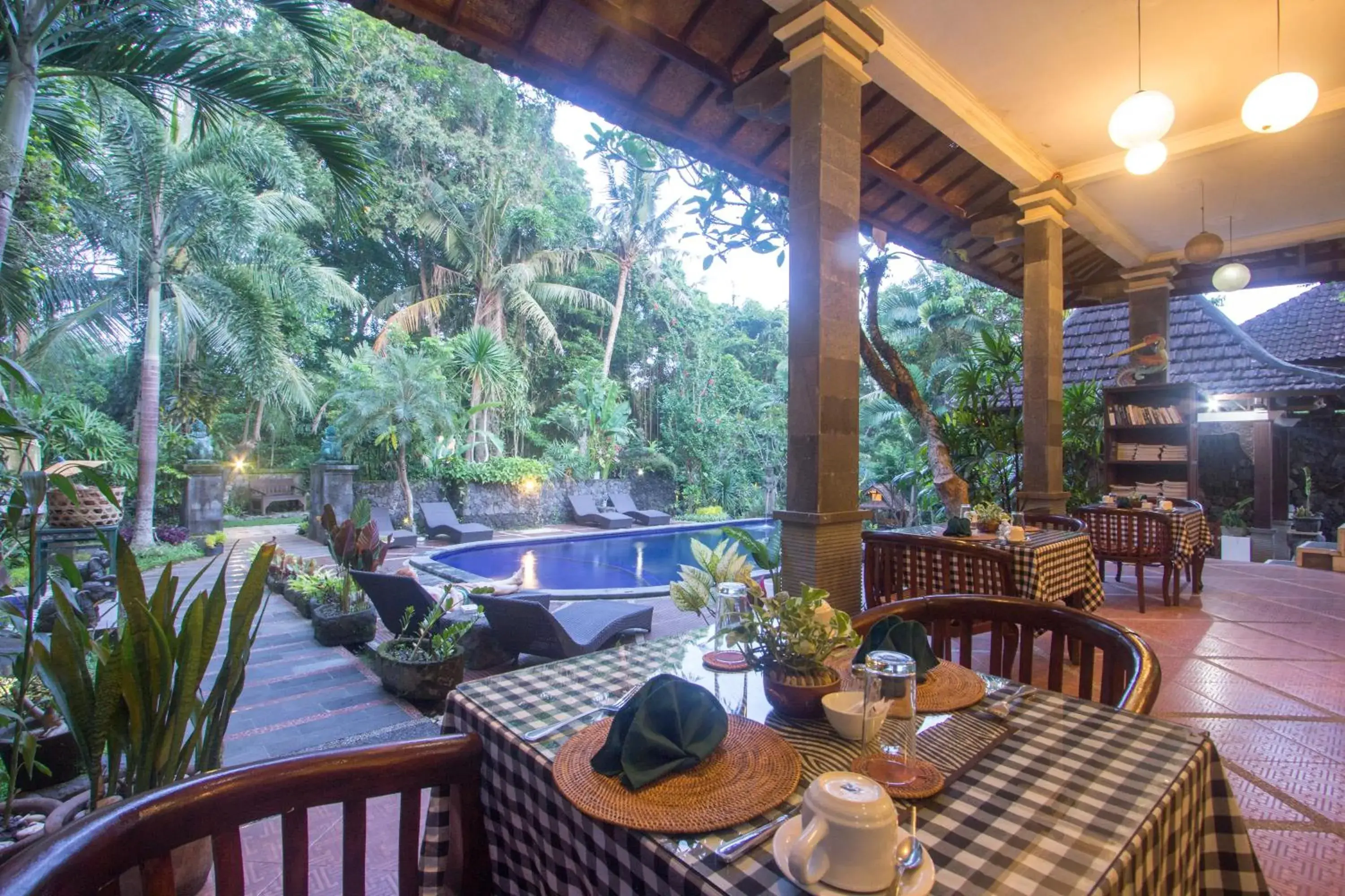 Restaurant/places to eat, Swimming Pool in Dewangga Ubud