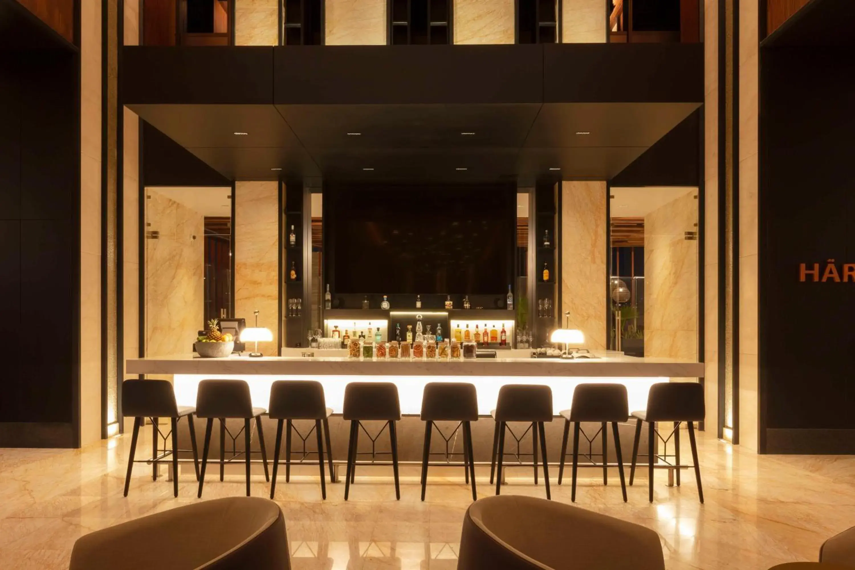 Lounge or bar in Hilton Monterrey