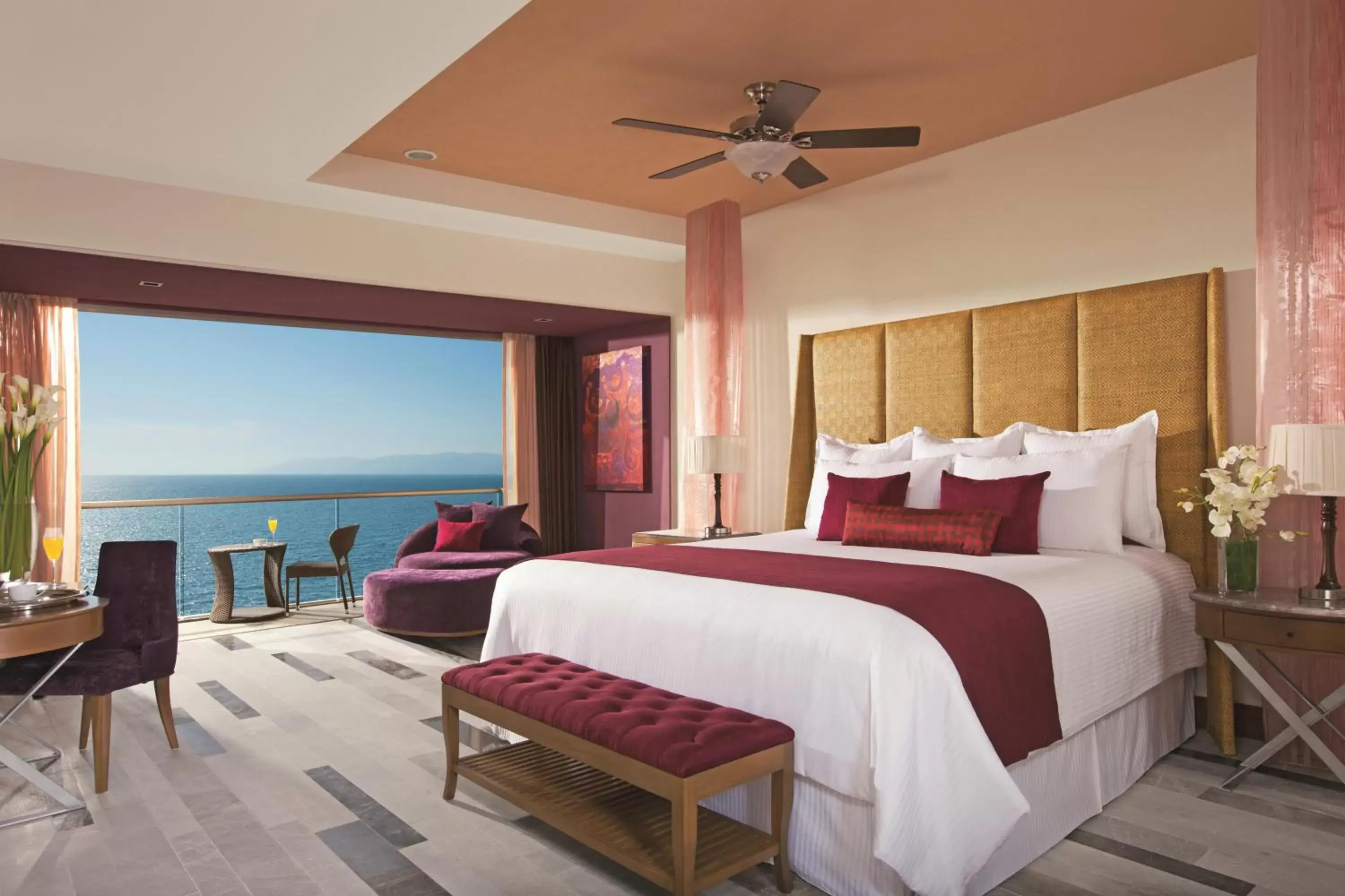 Bedroom in Secrets Vallarta Bay Resort & SPA - Adults Only