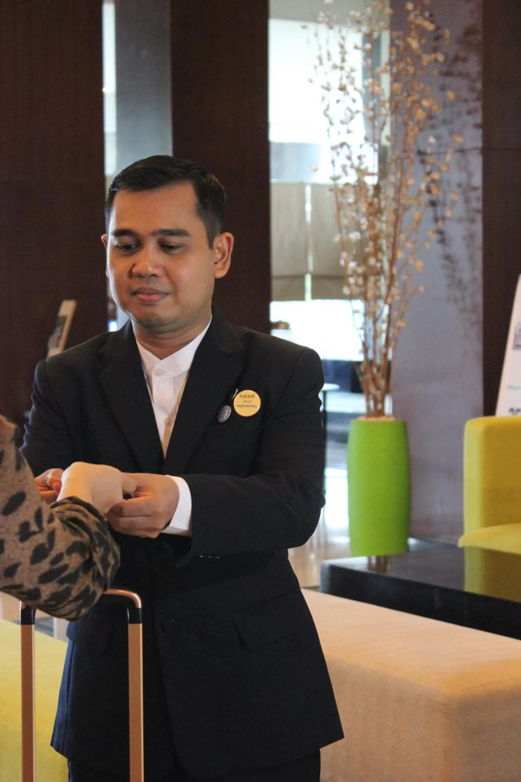 Staff in Novotel Balikpapan