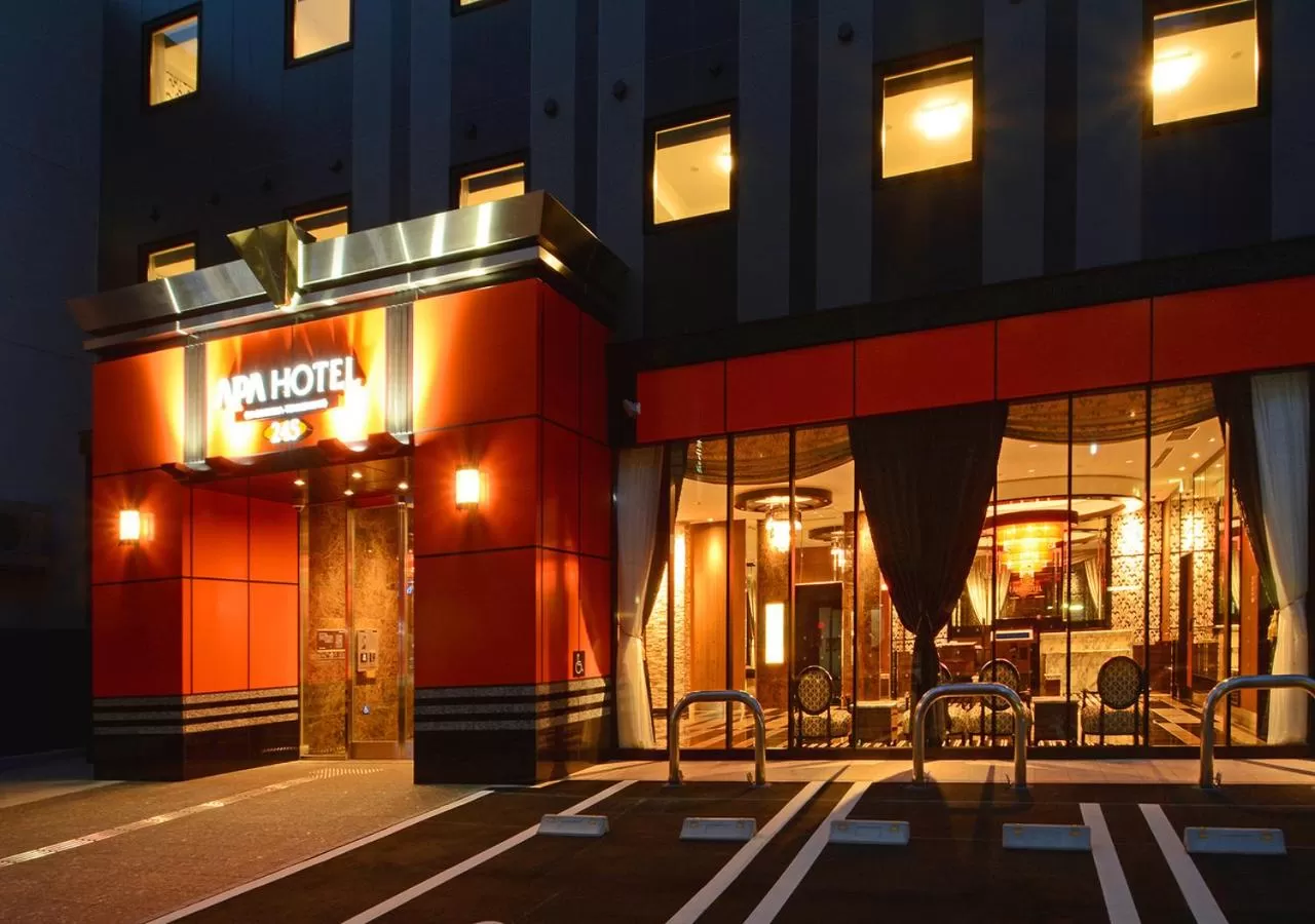 Facade/entrance in APA Hotel Kagoshima Tenmonkan