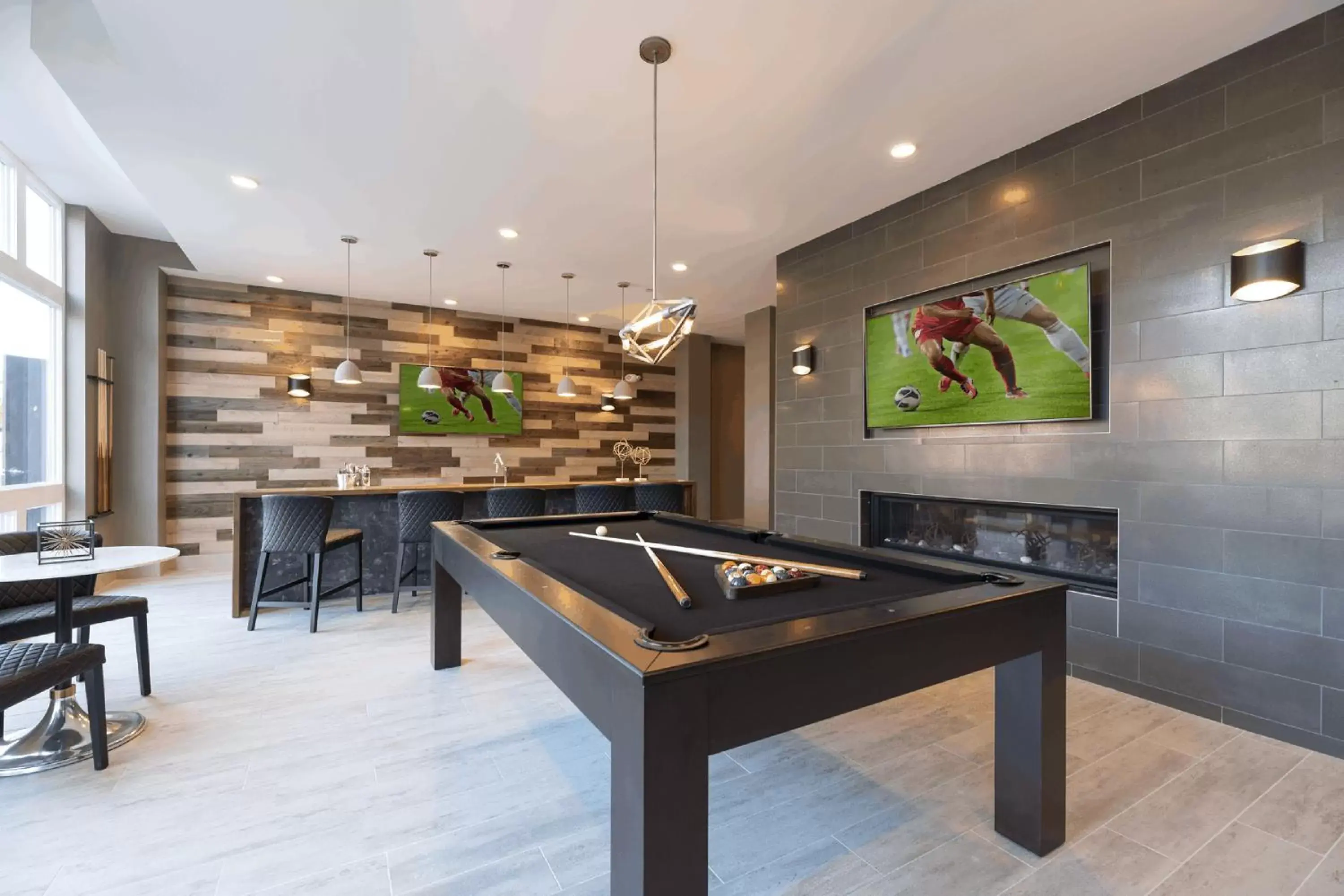 Billiard, Billiards in Luxury Furnished Apartments by Hyatus Downtown at Yale