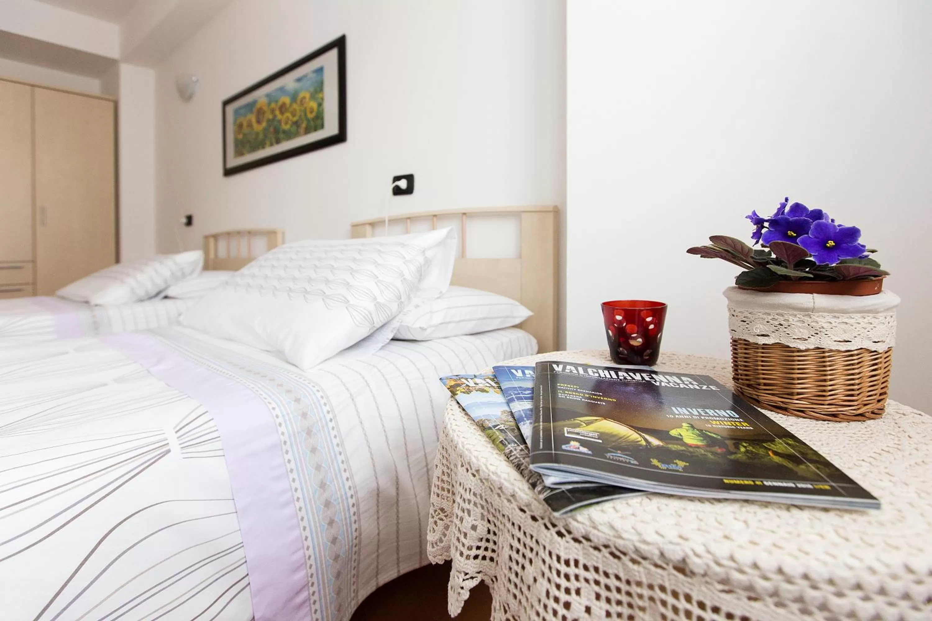 Coffee/tea facilities, Bed in B&B La Corte