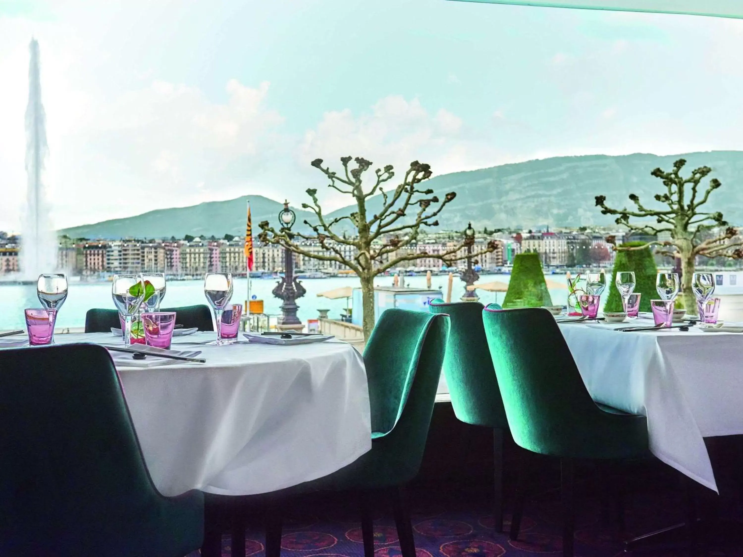 Restaurant/places to eat, Banquet Facilities in Fairmont Grand Hotel Geneva