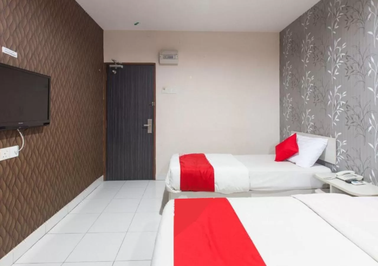 Bed in Hotel Pulai Ipoh